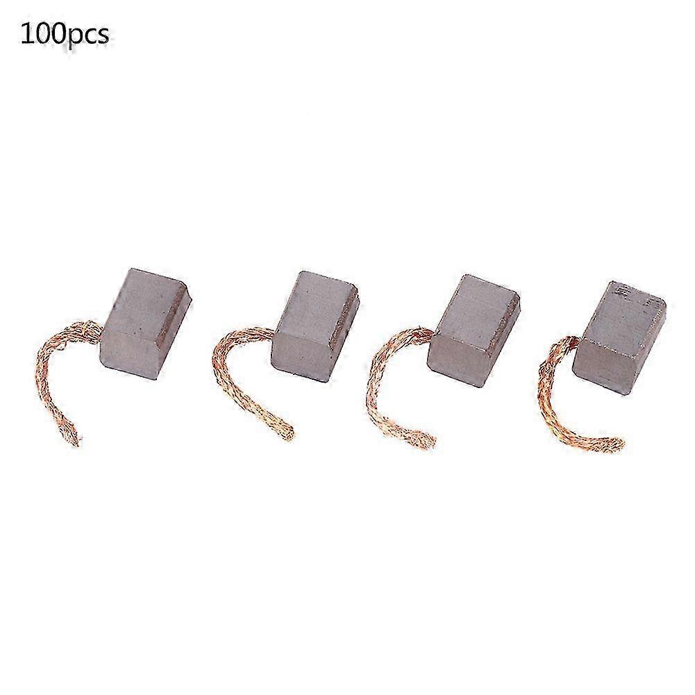 100 Stück J435a Ersatzkohlebürsten 9x8x13,5 Mm, Kompatibel Mit Kfz-lüftermotoren, Hochwertiges Ersatzteilset