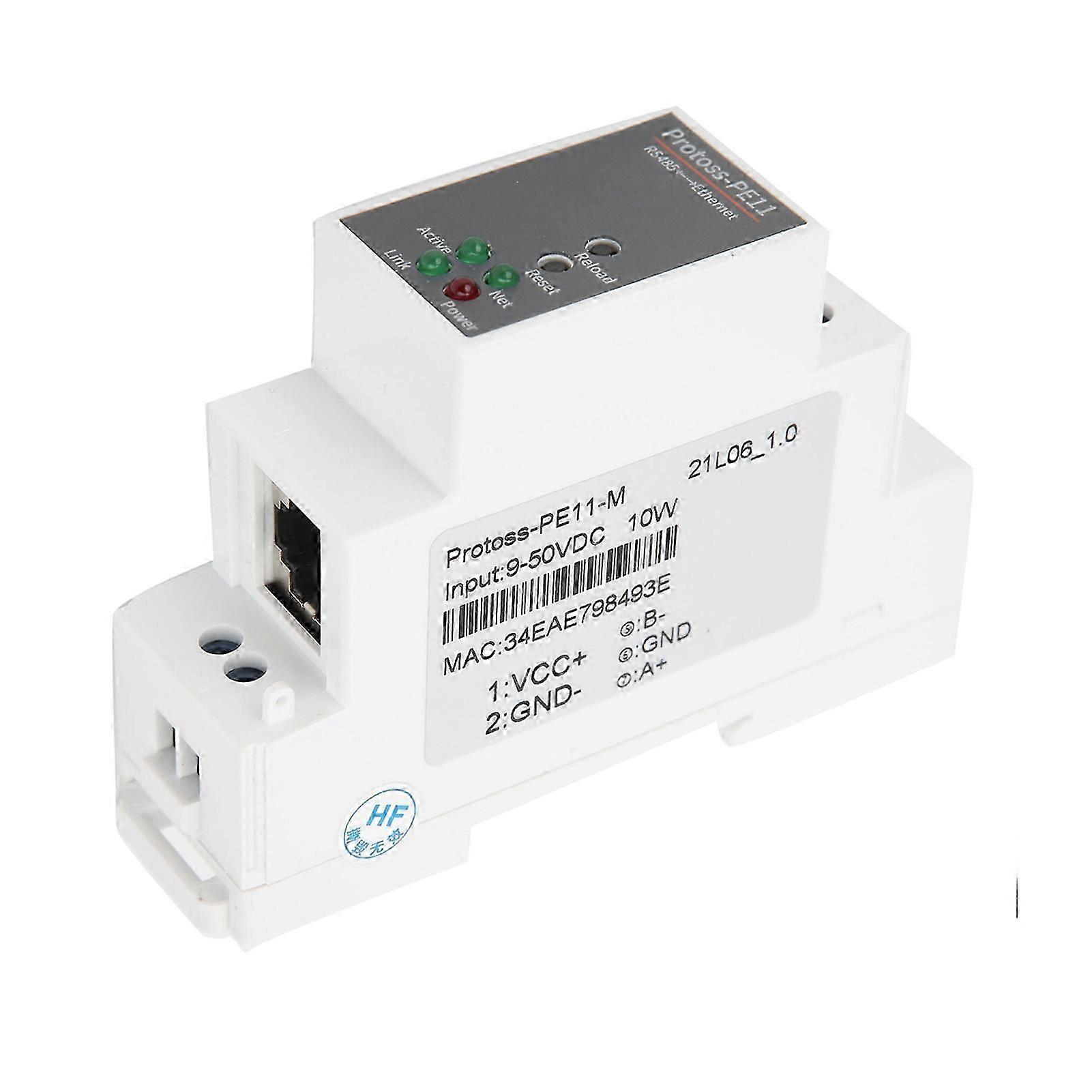 Rs485-zu-wlan-konverter, Serieller Server, Din-schienenmontage, Industrielles Ethernet-modul, 9–50 V Dc, 10 W, Pe11-m