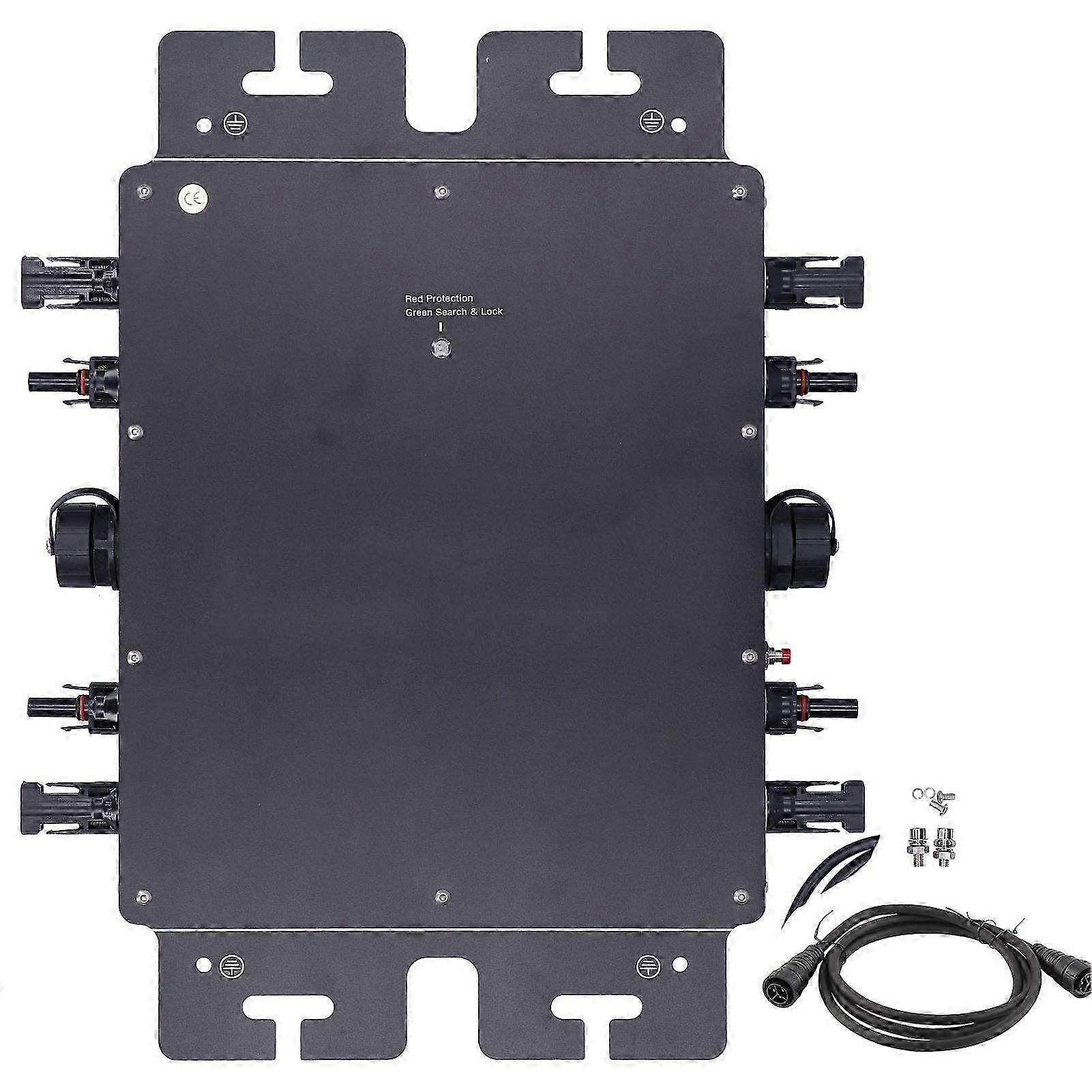 Gtb-1200 Netzgekoppelter Solar-mikrowechselrichter Mit Wlan-überwachung, 230-v-wechselrichter (gegentakt) Für Netzgekoppelte Photovoltaikanlagen