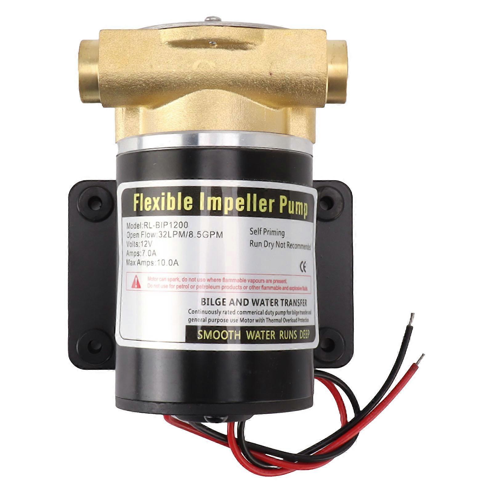 Selbstansaugende, Flexible Laufradpumpe Mit G1/2 Innengewinde Für Industrielle Flüssigkeiten, Robuster Motor, Geeignet Für Den Professionellen Und Landwirtschaftlichen Einsatz.