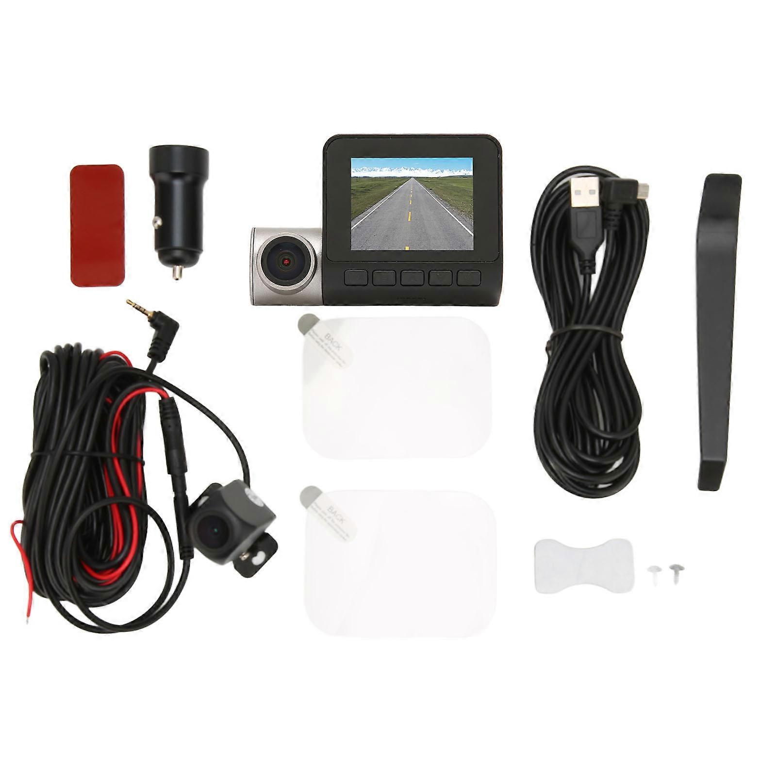 2k-wlan-autokamera Mit 2,0-zoll-ips-bildschirm, Wdr-nachtsicht, 170°-weitwinkel, Loop-aufnahme, G-sensor Und Dashcam-dvr