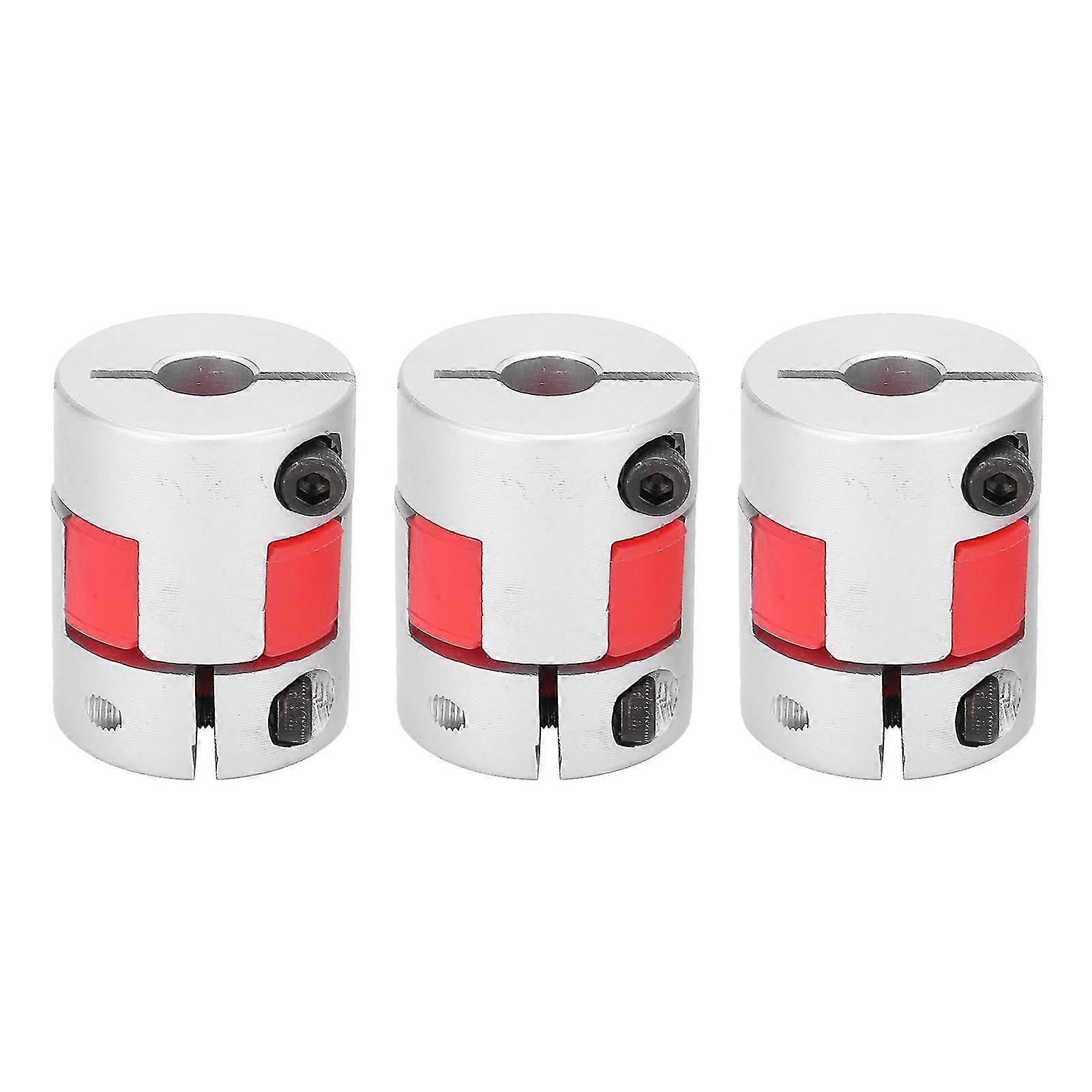 Gmc-25x30 Kugelkupplung Aus Aluminiumlegierung, 3-teiliges Set Für Motoren, Außendurchmesser 25 Mm, Länge 30 Mm, Bohrung 12-12, Hochpräzise Flexible Kupplung.