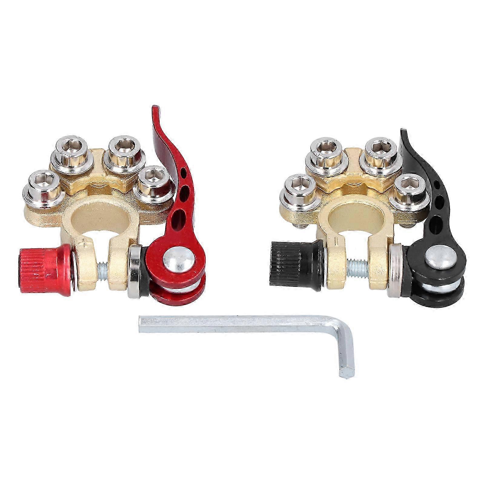 4-poliger Plus-/minus-batterieanschlussstecker, Kfz-/nutzfahrzeug-anschlussklemme X0374