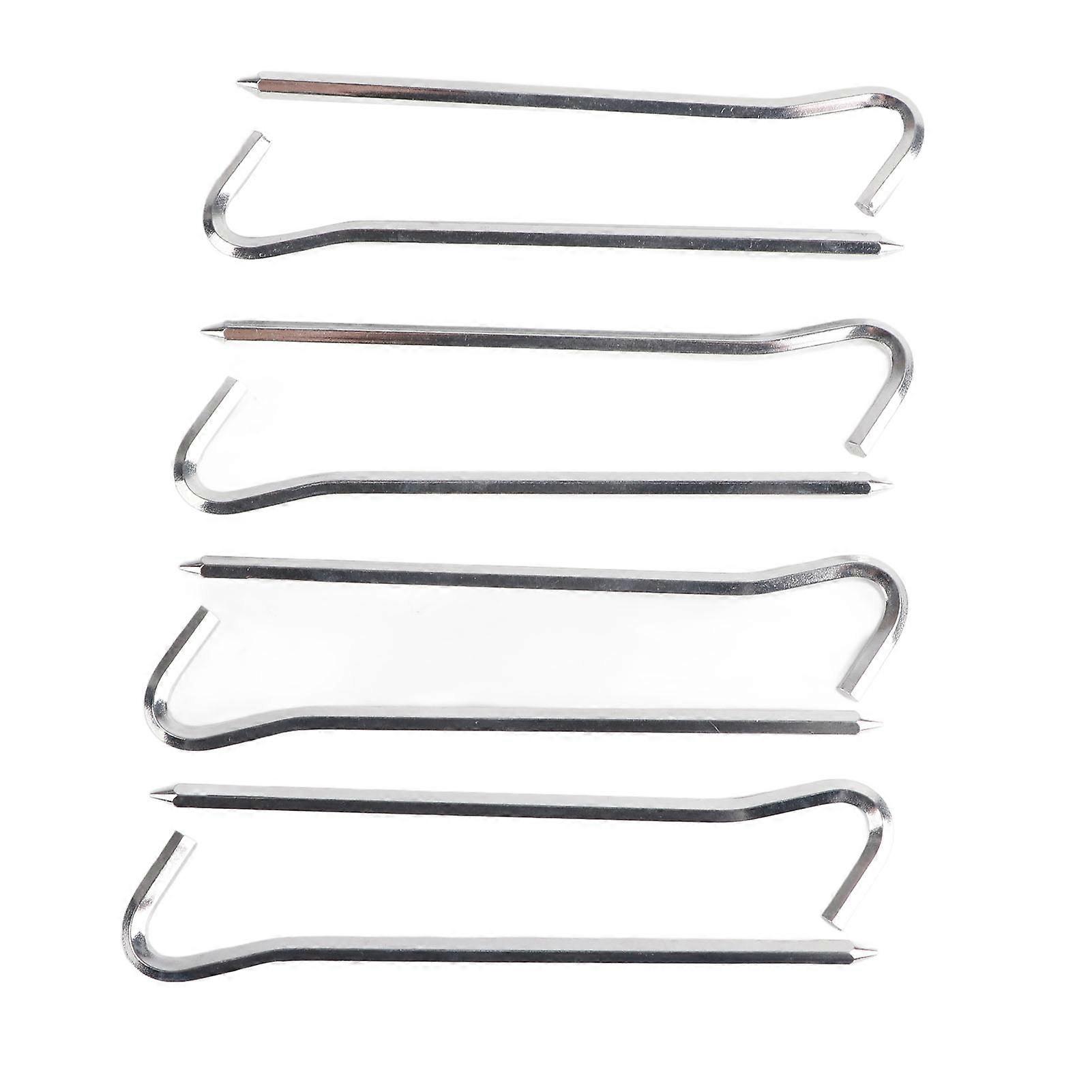 8 Rostfreie Aluminium-erdanker Für Campingzelte, Robuste Zeltnägel Für Windleinen, Wetterfeste Verankerungen, 8er-pack