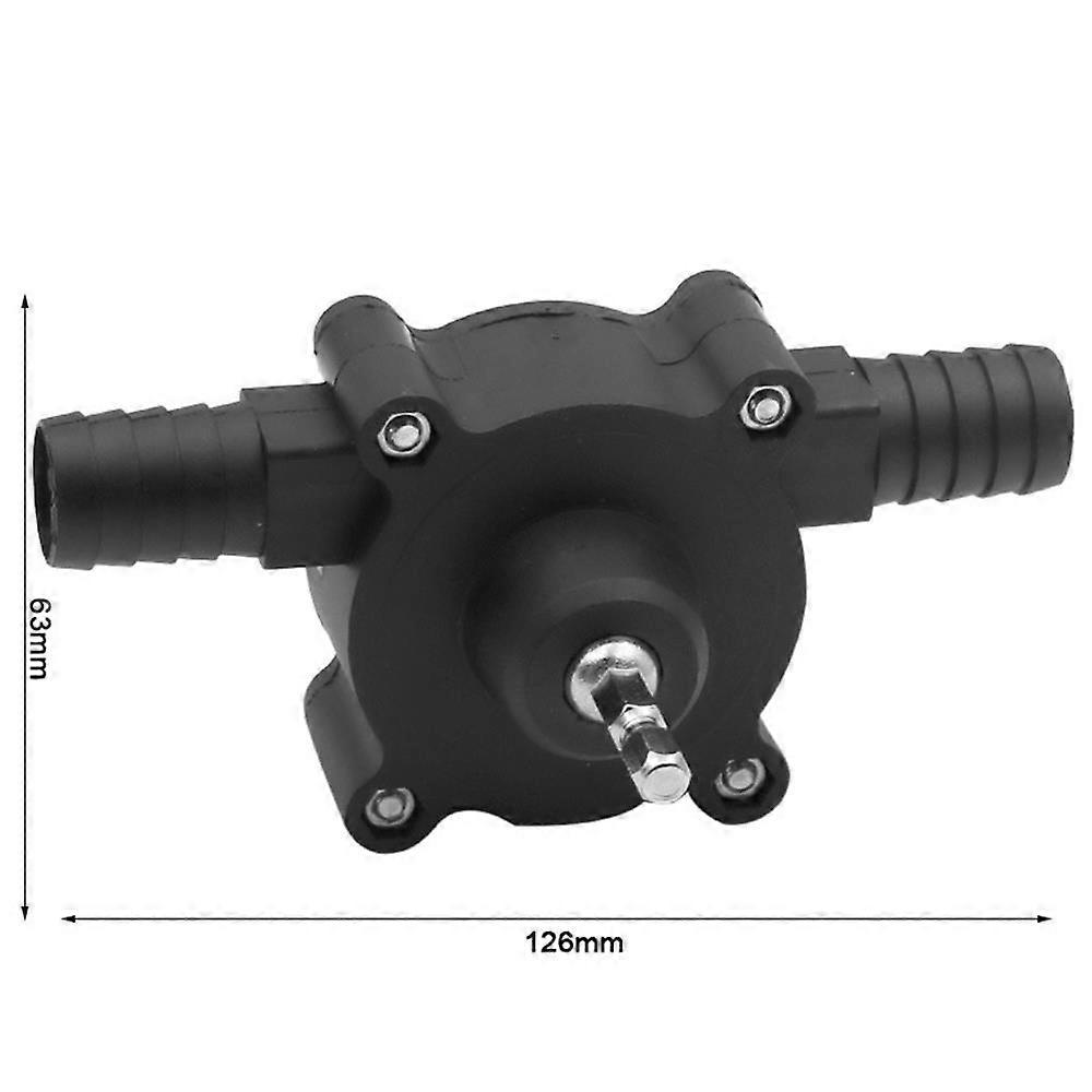 Tragbare, Selbstansaugende Elektrische Pumpe Für Flüssigkeiten, Wasser, Öl Und Andere Flüssigkeiten Mit Motorisiertem Bohrer Für Schnelles Und Vielseitiges Umfüllen.