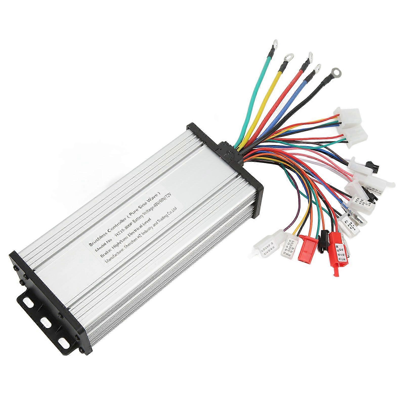800-w-bürstenloser Motorcontroller, Geräuschlose Sinuswelle, Für 48-v-, 60-v- Und 72-v-elektrofahrräder