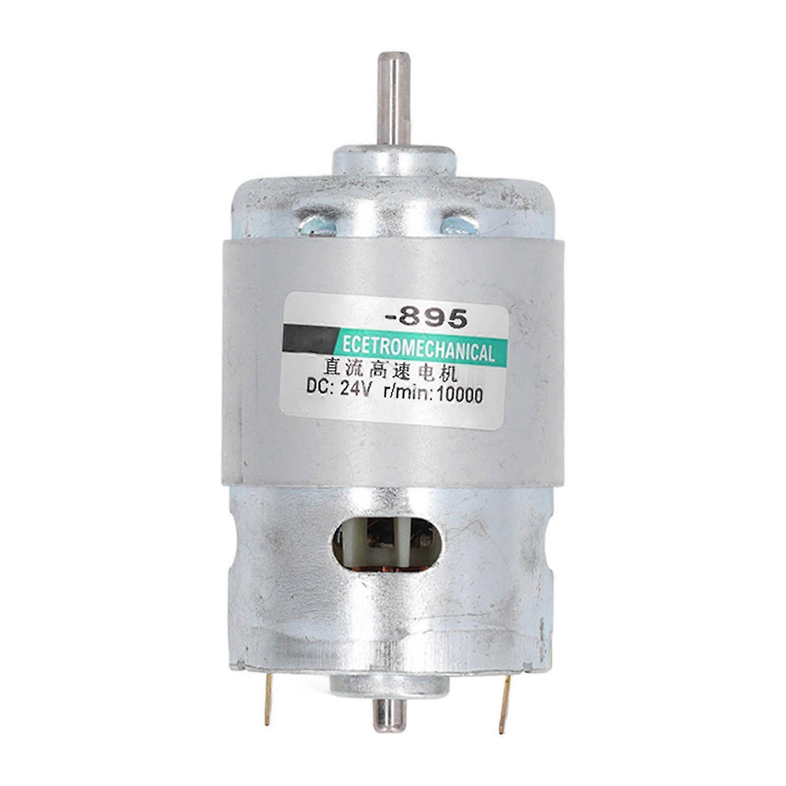 Gleichstrommotor Mit 24 V Und 10.000 U/min, Hochgeschwindigkeitsdrehzahl, Drehrichtung Im Und Gegen Den Uhrzeigersinn, Schnelle Wärmeableitung, Mini-motor Für Absaug- Und Bohrmaschinen, Effiziente Küh