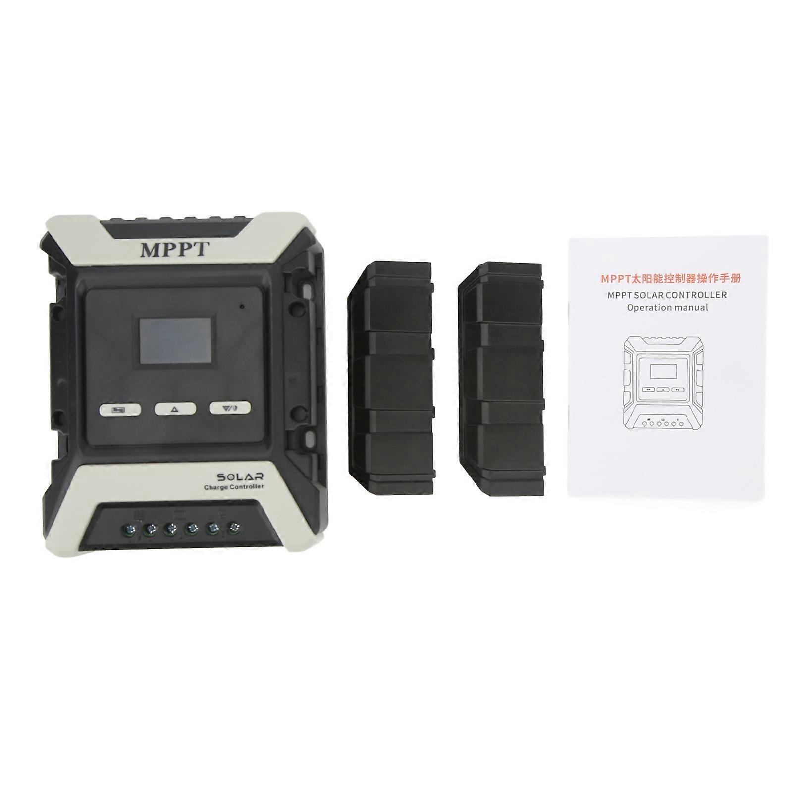 10a Mppt-solarladeregler, 12v-80v Photovoltaikmodul, Farb-lcd-bildschirm, Intelligenter Spannungsregler, Robustes Gehäuse.