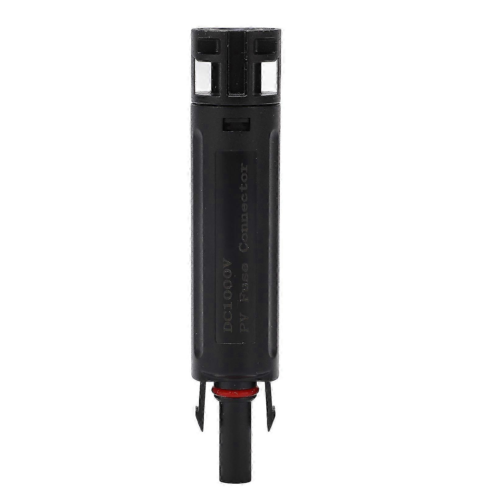 Inline-pv-sicherungsanschluss Aus Verzinktem Reinkupfer, Ppo 1000v Ip68 10a Solar-sicherungshalter, Wasserdichte Anschlussklemme