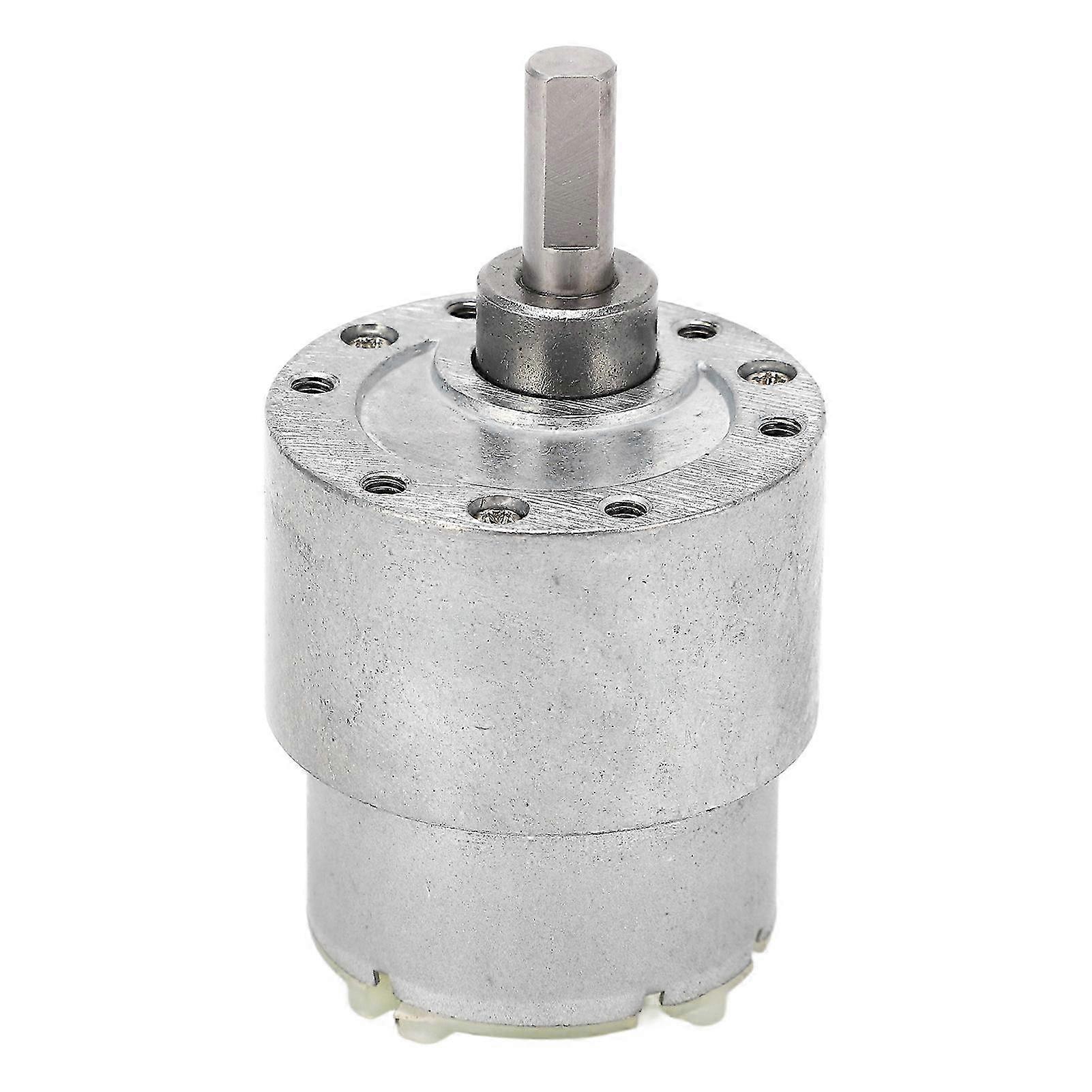 Selbsthemmender Schneckengetriebemotor, Hohes Drehmoment, Einstellbares Untersetzungsgetriebe, 12-v-gleichstrom-elektroturbine, 50 U/min