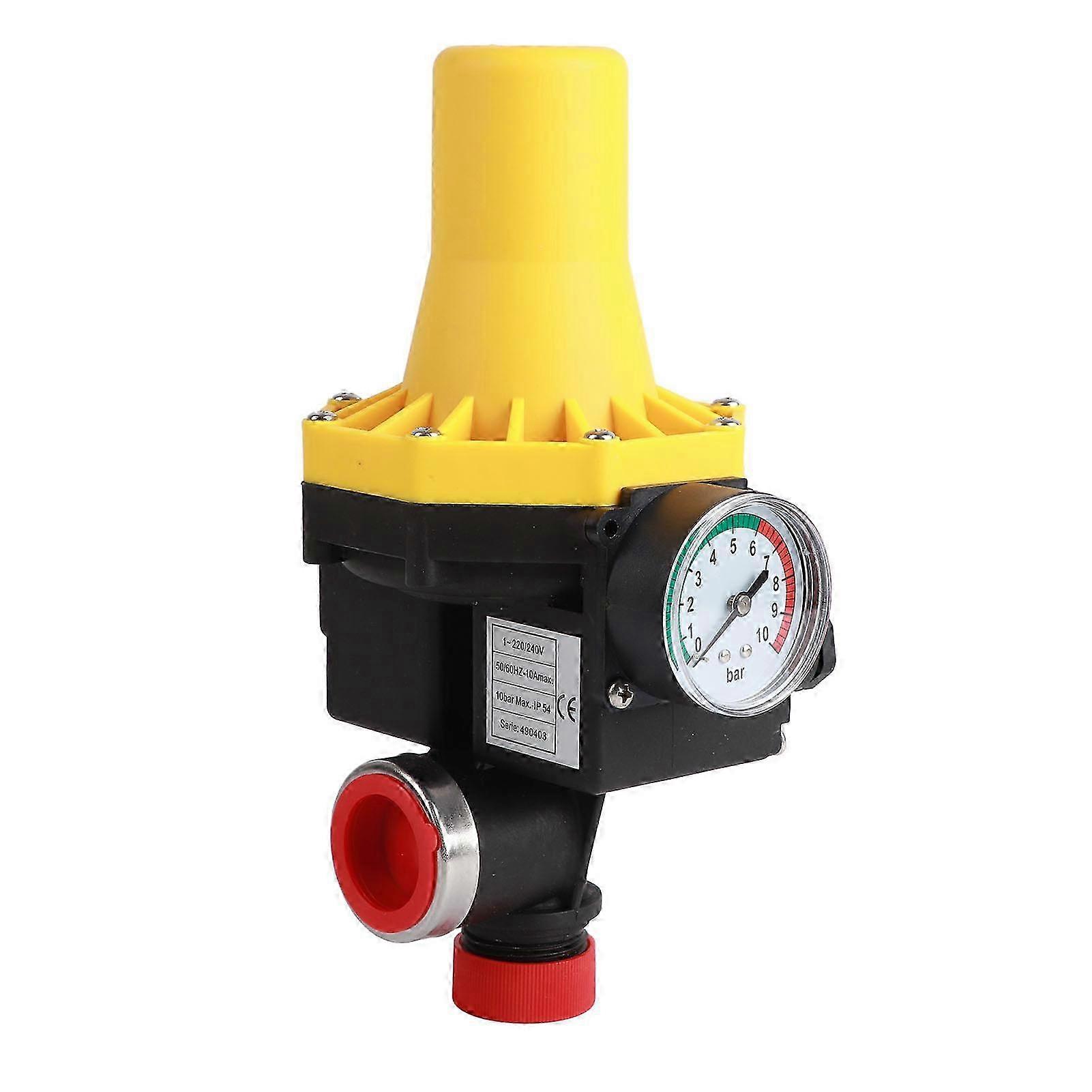 Automatischer Druckschalter Für Wasserpumpen, 10 Bar, 1,1 Kw, 220/240 V, Motorschutz