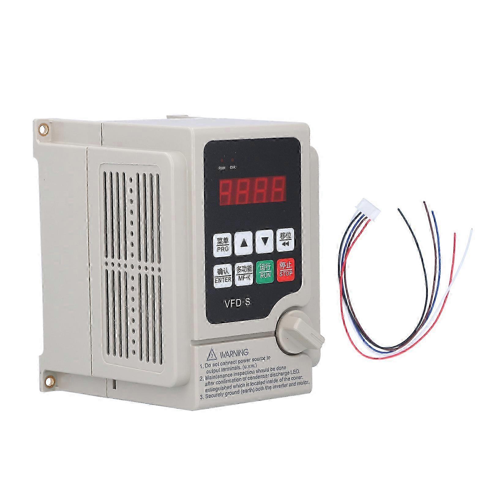 380v 3,7kw Frequenzumrichter, Dreiphasenumrichter Mit Geschlossener Spannungs-/frequenzregelung, Präzise Industrielle Motordrehzahlregelung