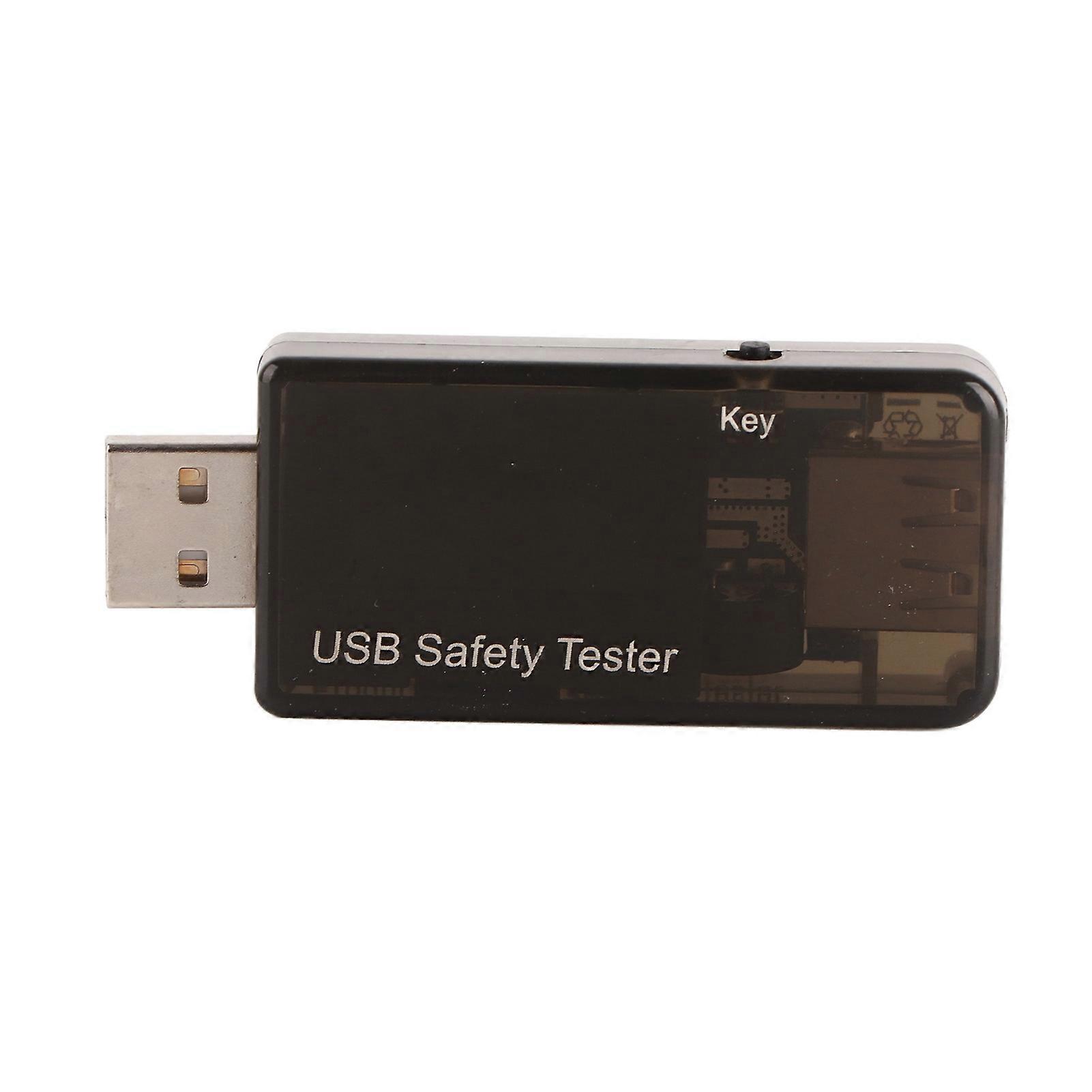 Digitaler Usb-tester Mit Echtzeitanzeige, Präzisem Amperemeter Und Voltmeter (0–5,1 A, 3–30 V), Multifunktionalem Lcd-bildschirm