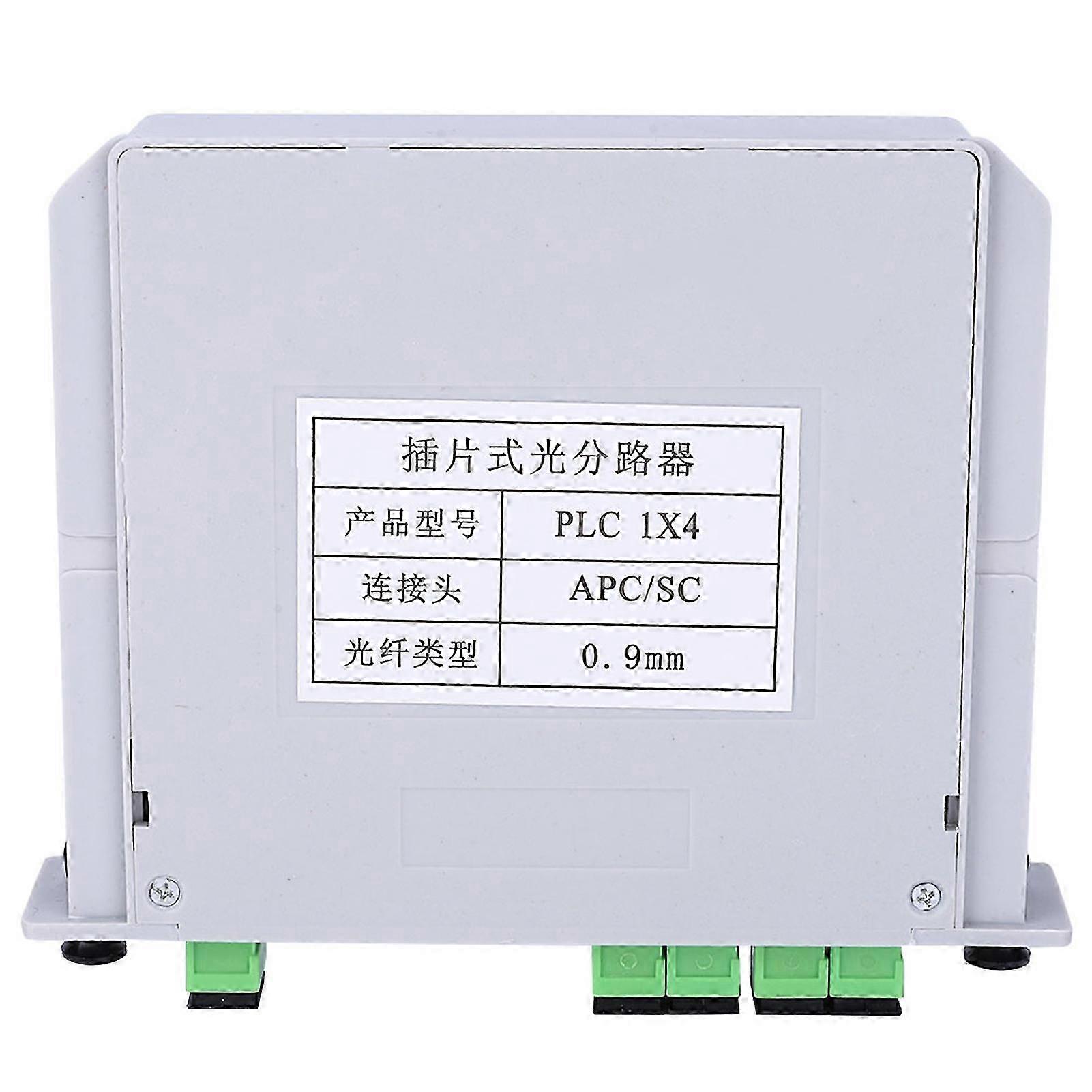 1x4 Glasfaser-splitter Sc/apc Singlemode Plc Modul Optischer Splitter
