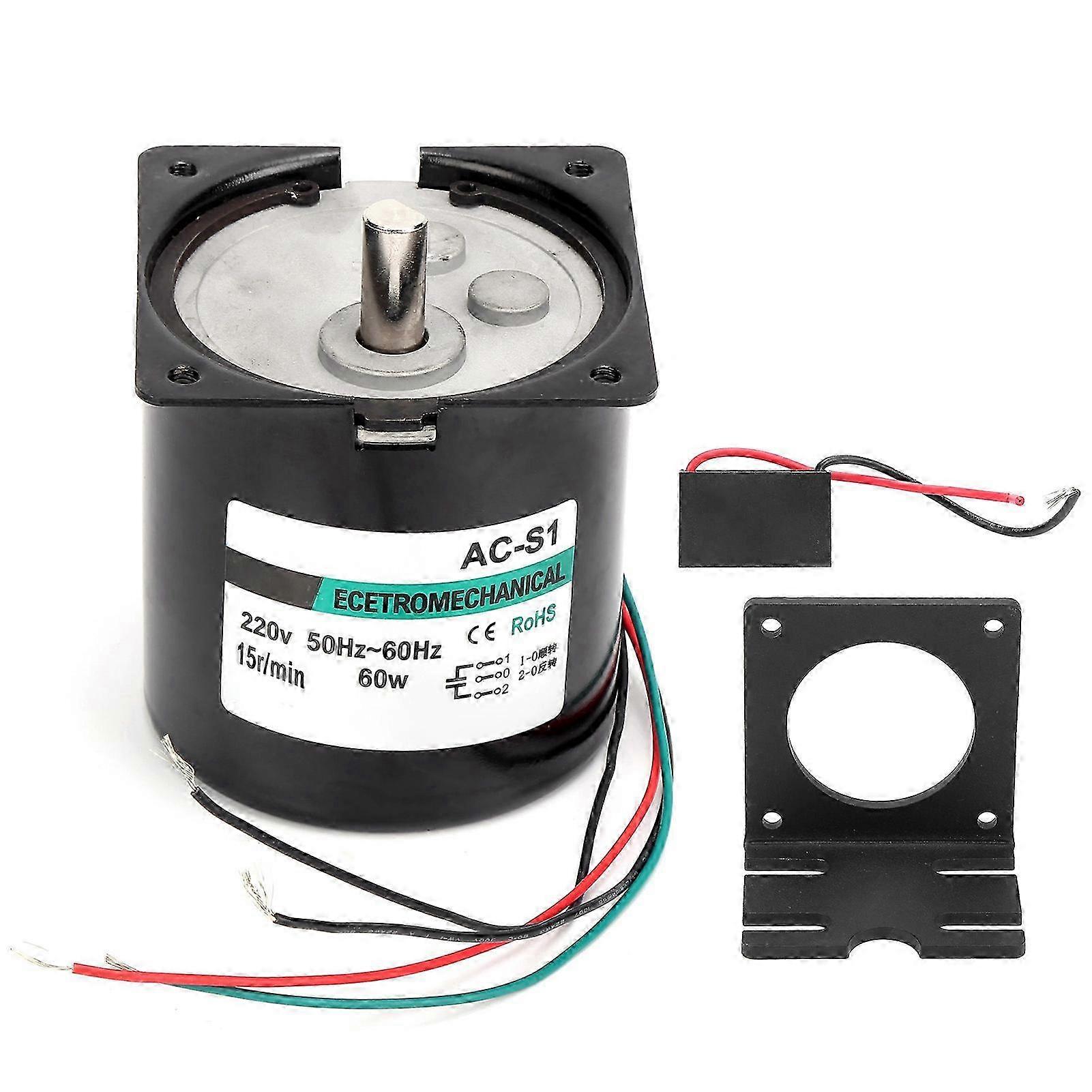 220v Wechselstrom-synchronmotor Xd80ktyz, 15 U/min, Permanentmagnet, Hohes Drehmoment 60w, Drehrichtung Im Uhrzeigersinn Und Gegen Den Uhrzeigersinn (cw/ccw), Für Cnc-werkzeugmaschinen, Hohes Drehmome