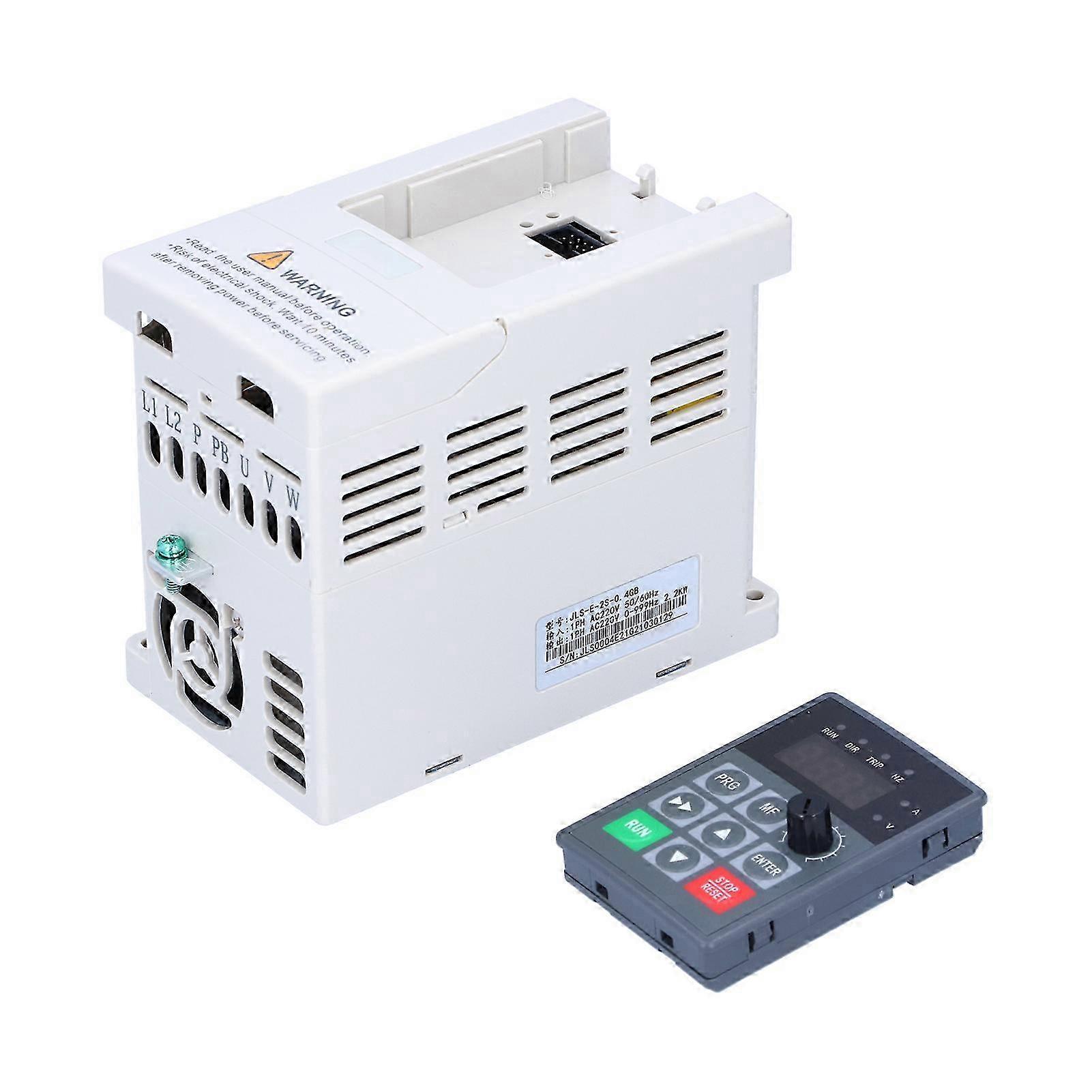Einphasiger 220v Frequenzumrichter, Dreiphasiger Ausgang Mit Pam-steuerung, Jls-e-2s 2,2kw, Drehzahlwandler Für Motor, Industrieregler, Ac 1ph Eingang, Leistung 2200w.