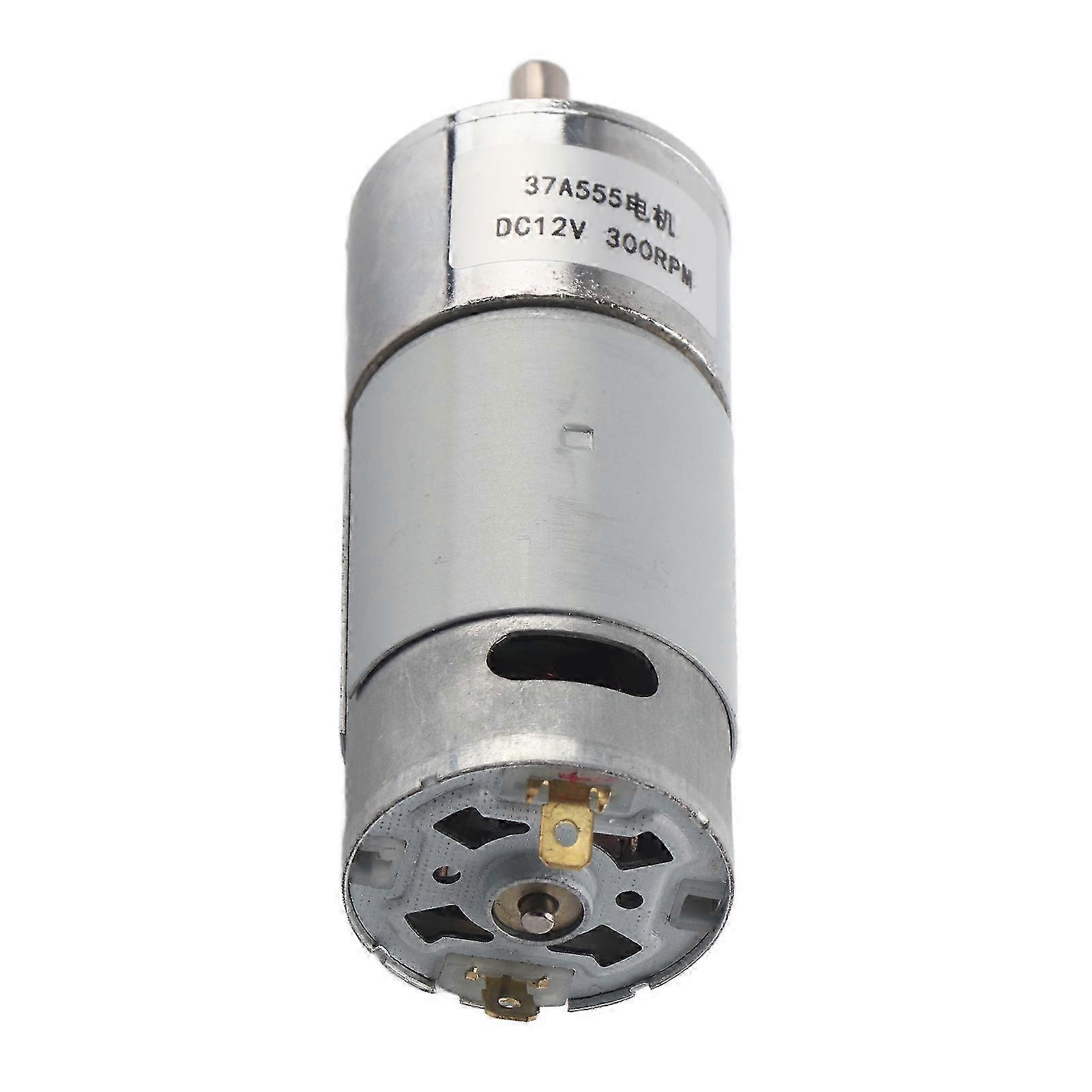 37a555 Selbsthemmender Getriebemotor, Dc12v 300rpm Mikro-reduziergetriebe, Turbinengetriebeteile, Kompakter Elektromotor Für Präzisionsmechanismen.