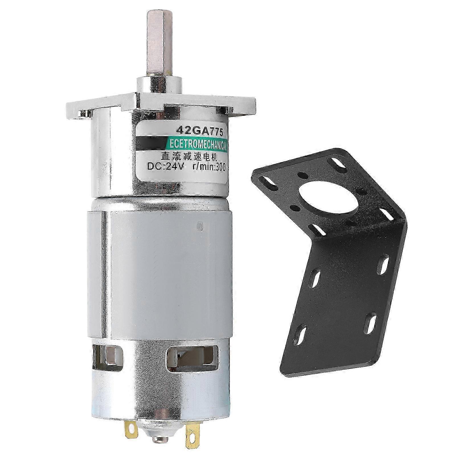 24v Dc Getriebemotor Xd42ga755 (300 U/min), Kleiner Permanentmagnet-gleichstrommotor, Niedrige Drehzahl, Rechts-/linkslauf Mit Unterstützung, Sportsteuerung, Hohe Leistung.