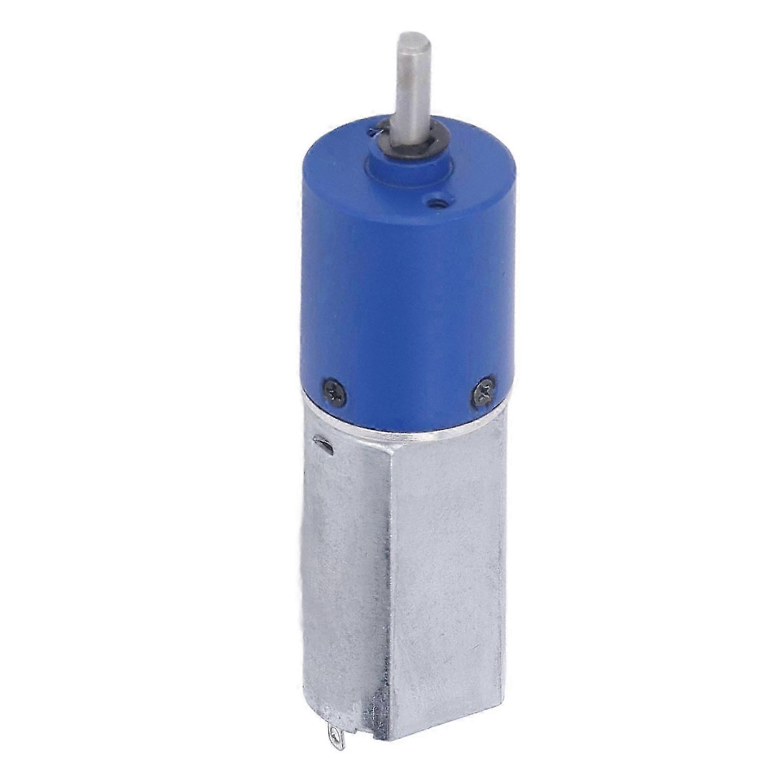 12-v-gleichstrom-mikro-elektrogetriebemotor, Drehmomentstarkes Ganzmetallgetriebe, D-welle, 46 U/min, Übersetzung 1:4