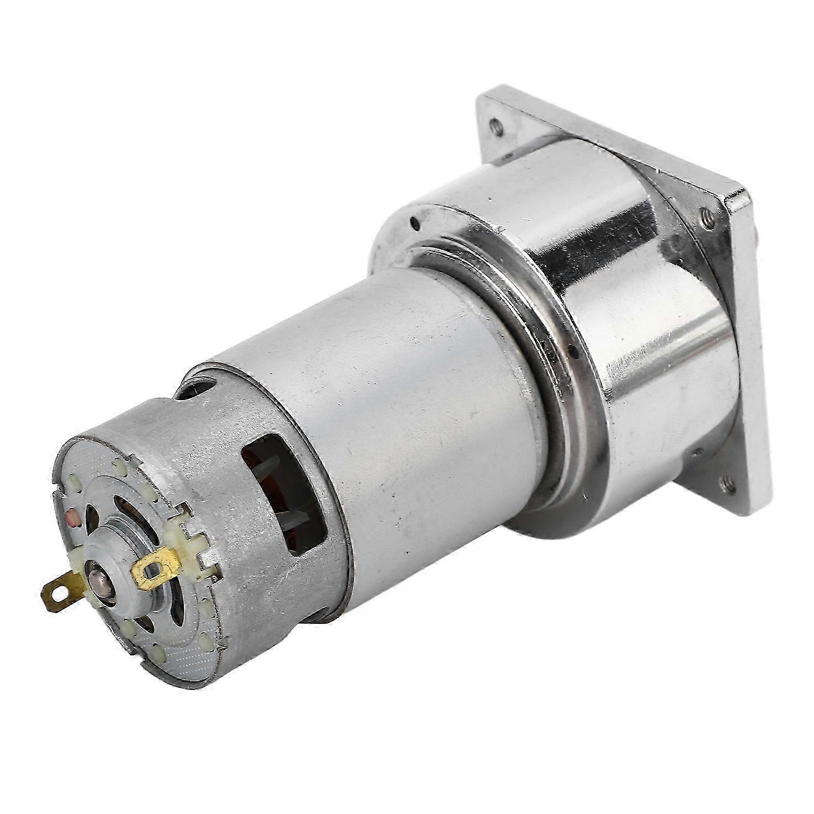 Dc24v 3,8a 70rpm 13,6kg.cm Selbsthemmender Getriebemotor, Gehäuse Aus Aluminiumlegierung, Spule Aus Messing, Mikro-schneckengetriebemotor, Industrielle Anwendung.