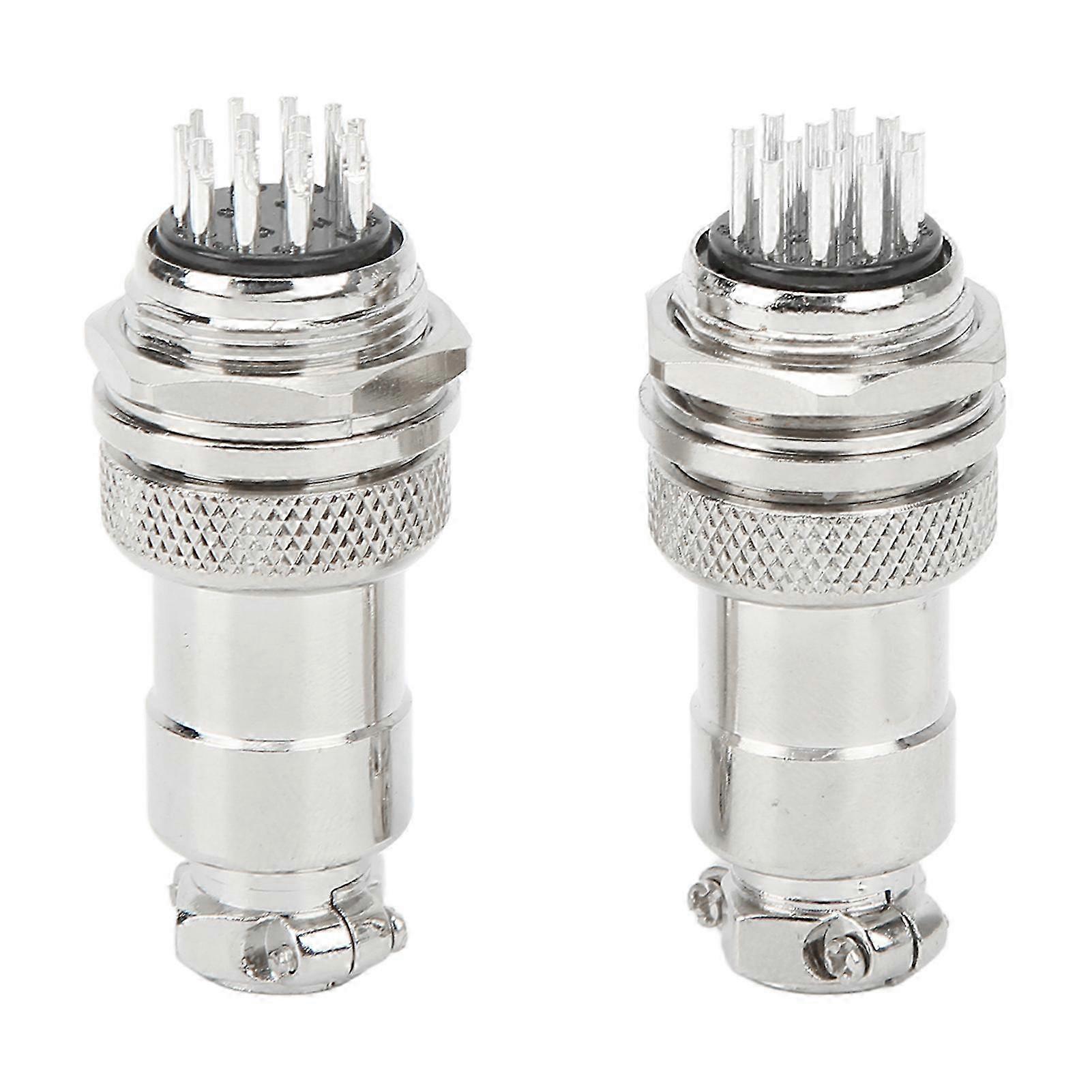 14-poliger Flugzeugstecker (männlich/weiblich), 2 Stück, Wasserdichter Elektrischer Stecker Für Industrielle Mechanische Geräte