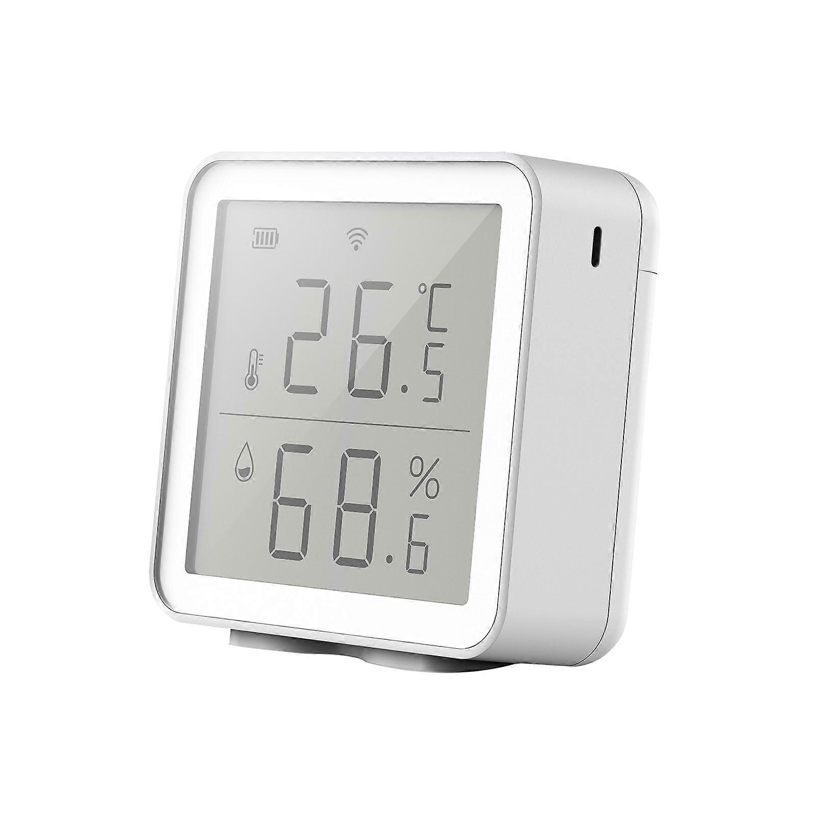 Digitales Wlan-thermometer Mit Hygrometer Und 70 M Reichweite, Drahtloser Innensensor, Alexa-kompatibel, Temperatur- Und Feuchtigkeitsüberwachung
