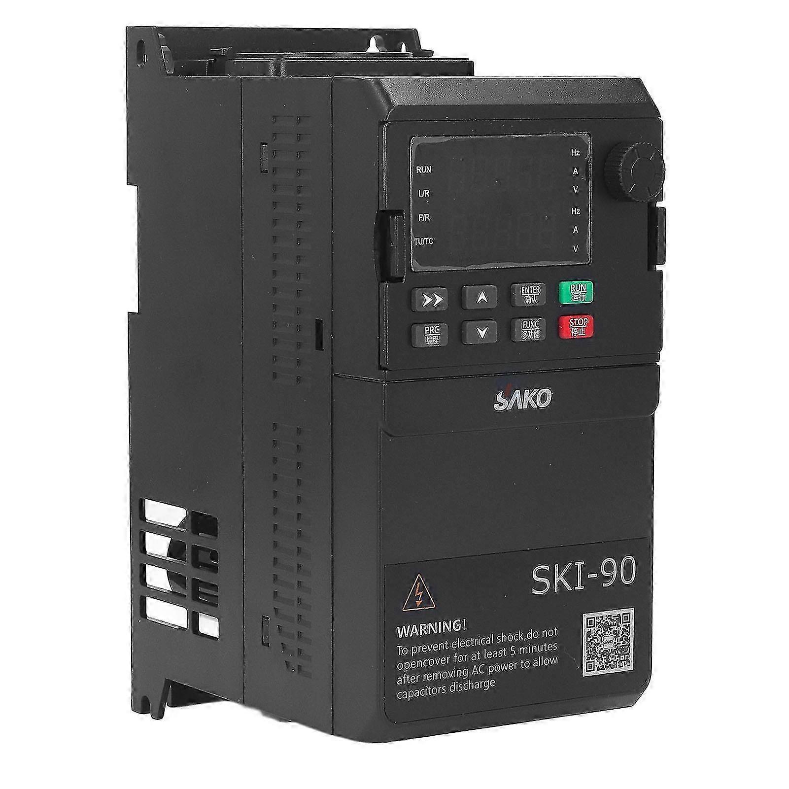 Sako 3ph 380v 1,5kw 2hp Frequenzumrichter, Drehzahlregler Für Drehmaschinenmotor Und Lüfter, Dreiphasen-industriesteuerung