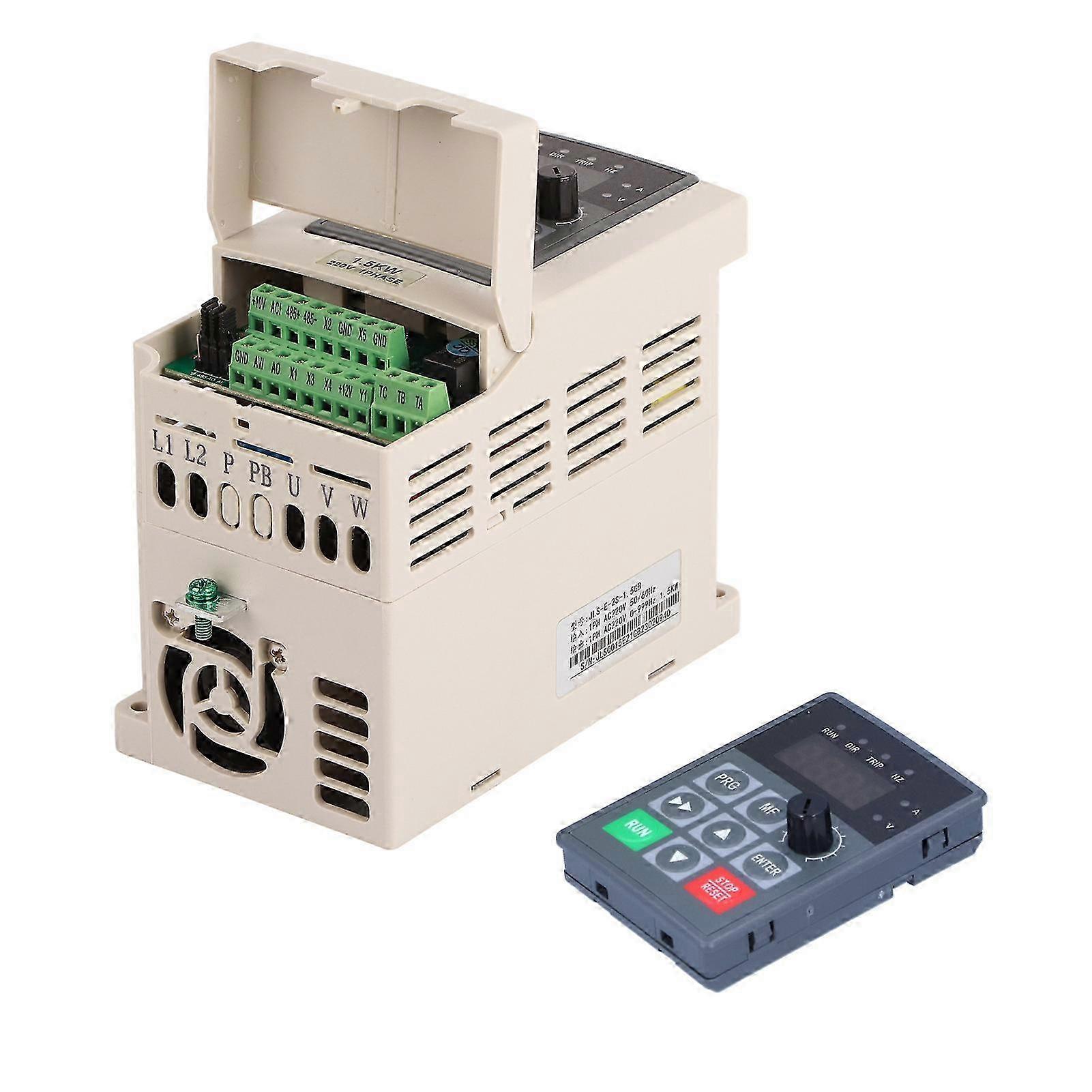Einphasiger 220v Frequenzumrichter Jls-e-2s (1,5 Kw), Ausgang Mit Pam-steuerung, Motordrehzahlregler, Frequenzumrichter, Spannungswandler, Industrielle Anwendung, Präzise Steuerung.