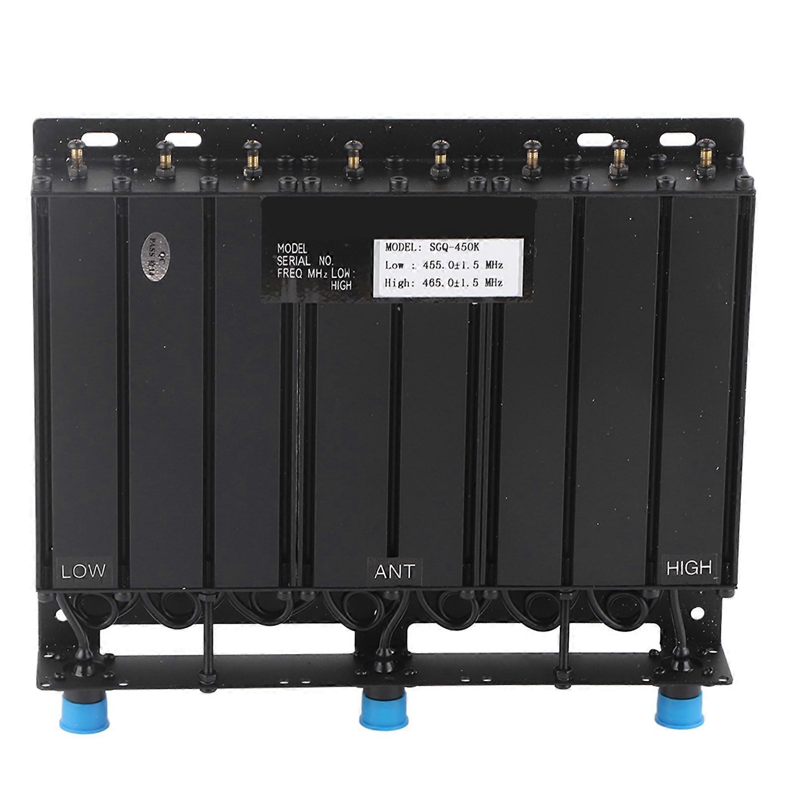 100-w-8-kammer-uhf-hf-duplexer Für Sgq-450k-funkrepeater (tx: 455,0±1,5 Mhz / Rx: 455,0±1,5 Mhz)