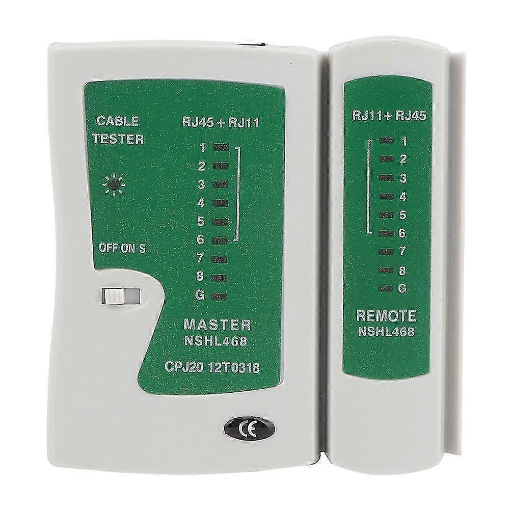 Yg468 Multifunktions-rj45-rj11-kabeltester, Schnelles Und Präzises Diagnosegerät Für Ethernet-netzwerke Und Telefonleitungen