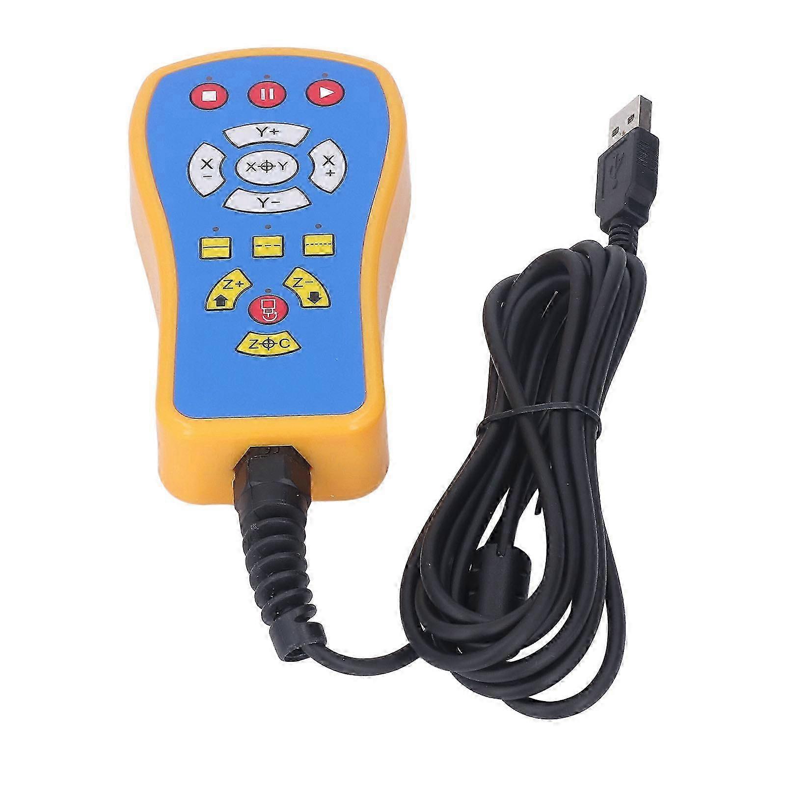 Steuer-joystick Für 3-achs-cnc-maschinen, Universeller Usb-graviergriff, Ncstudio-kompatibel, Numerisch Gesteuerter Gravierer, Präzisionsfräszubehör.