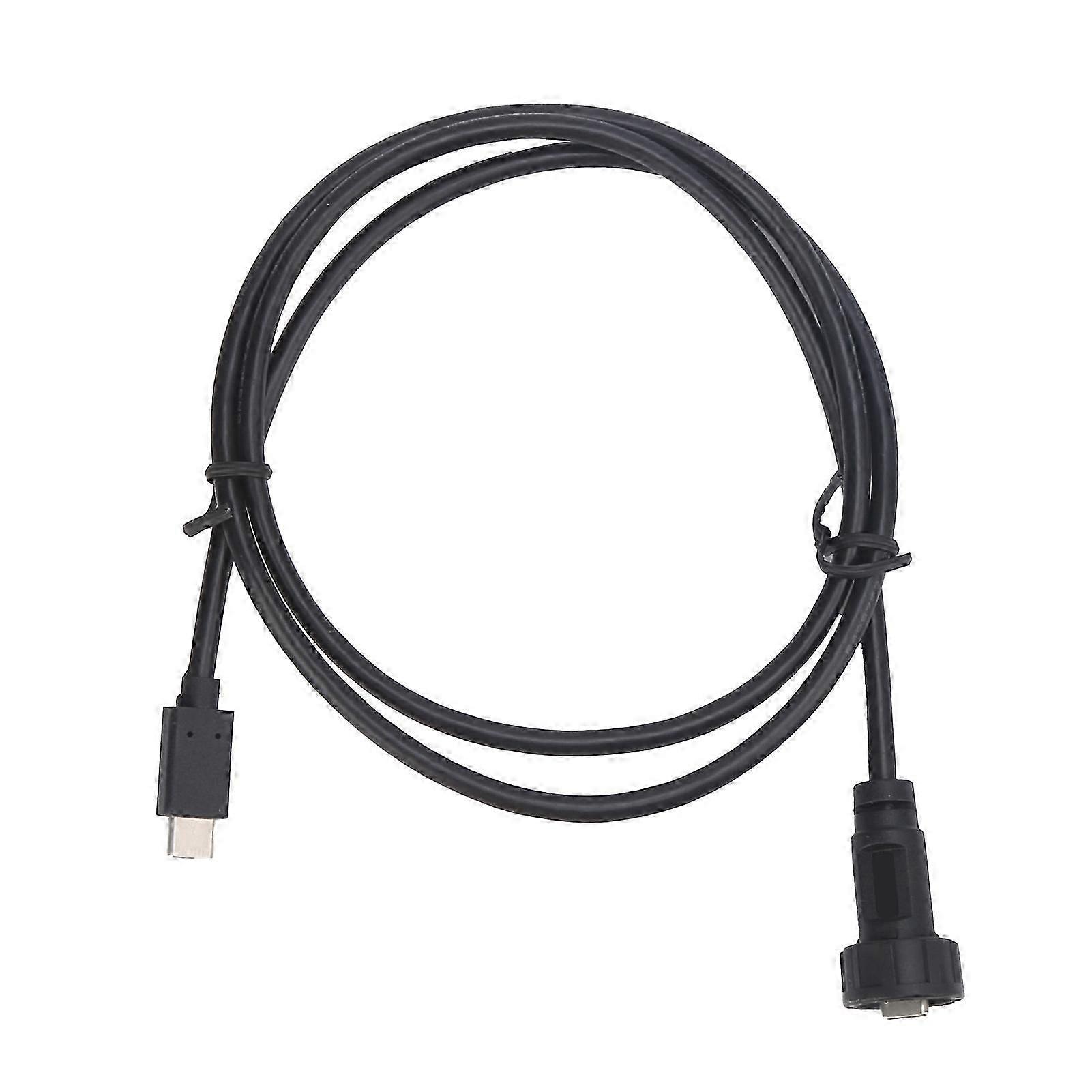 Wasserdichter Usb-einbaustecker, E10tpc-ta-m/tpc-am (2m) Außengewindestecker, Robuste Industrieausrüstung, Wasserdichte Schnittstelle Für Anspruchsvolle Umgebungen.