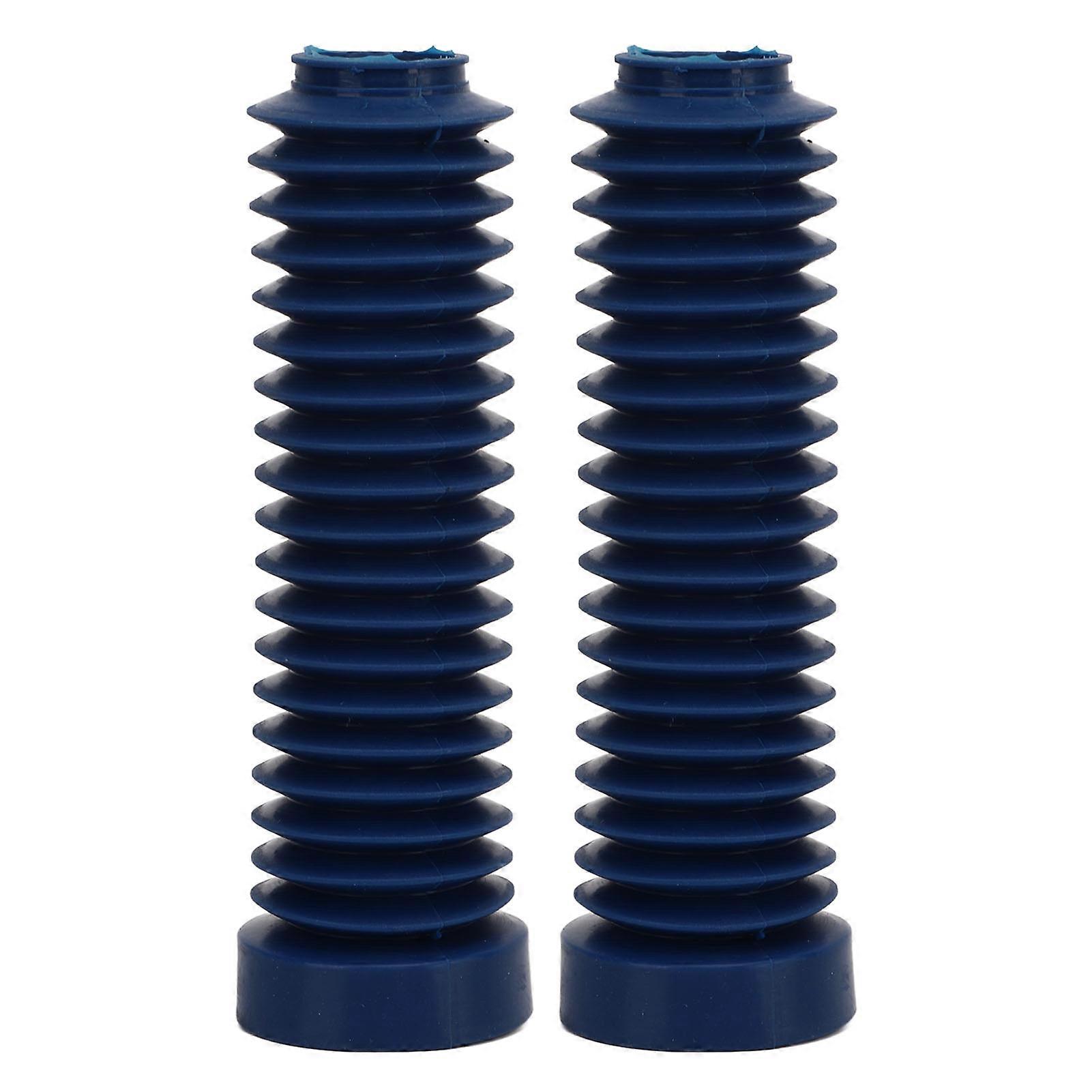 Blauer Gabelschutz, Strapazierfähige, Dehnbare Gummimanschette, Alterungsbeständiger Rohrschutz, Kompatibel Mit Atc 250r (1983–1986), Robustes Paar