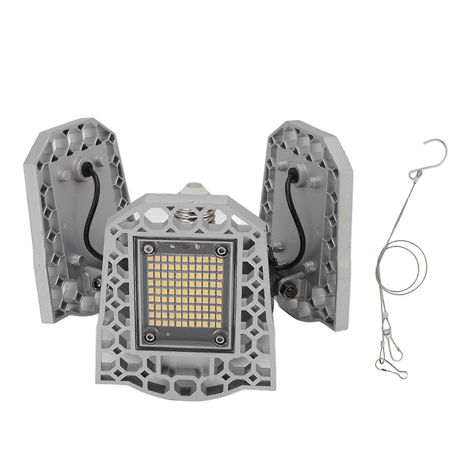 Faltbare Dreiblatt-pflanzenlampe Mit 297 Leds Für Zimmerpflanzen, Gewächshäuser Und Sukkulenten, Universalspannung 100–277 V