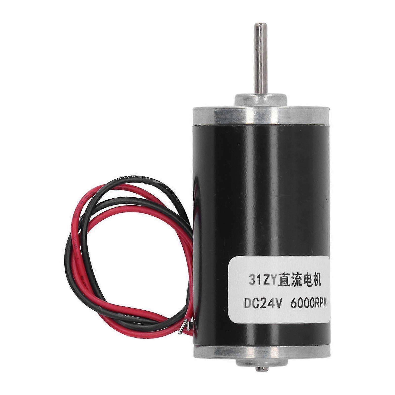 24-v-permanentmagnetmotor, 6000 U/min, Hohes Drehmoment, Drehzahlvariables Metallgetriebe, Verstellbare Zahnräder, Für Industrielle Anwendungen Und Automatisierungstechnik, 31zy