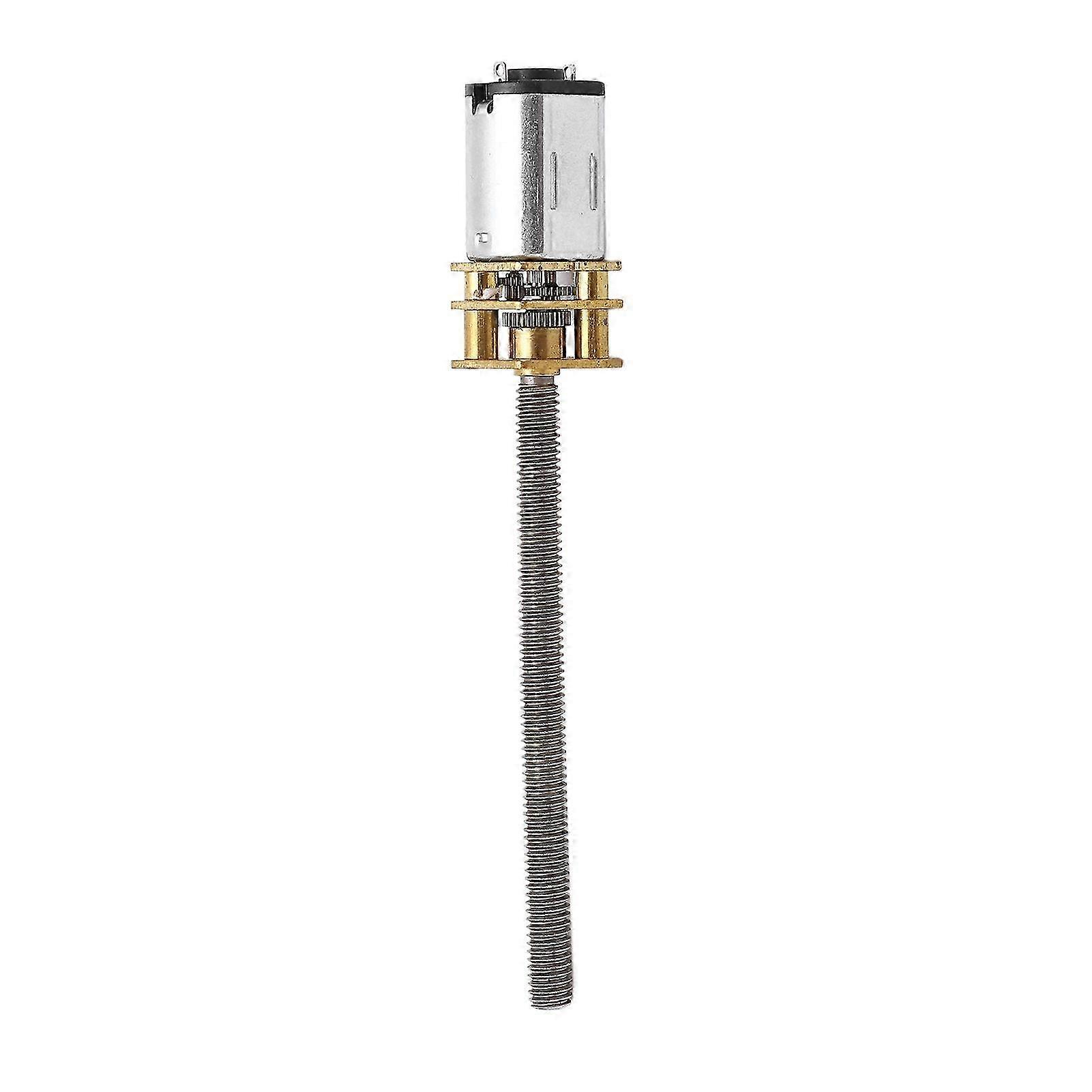 12fn20 Getriebemotor, 200 U/min, 55-mm-welle Und M4-gewinde, Hohes Drehmoment, Leiser Betrieb, 6-v-gleichstromgetriebe Für Heimwerkerprojekte