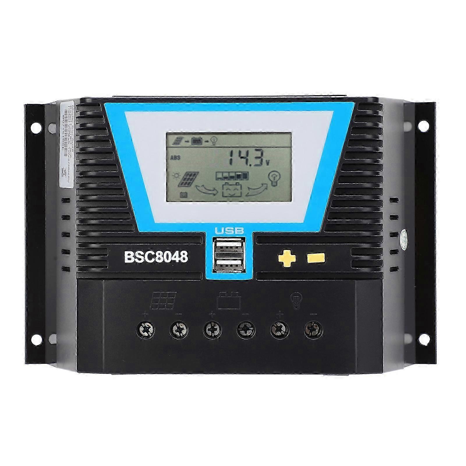 Bsc8048 80a Solar-laderegler Für 12v/24v/36v/48v-batterien, Vielseitiger Photovoltaik-energiemanagement-controller