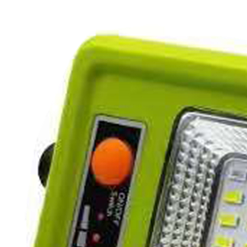 Tragbare Solarlampe Mit Lithiumbatterie, Multifunktionale Notbeleuchtung Für Camping, Grüne Farbe