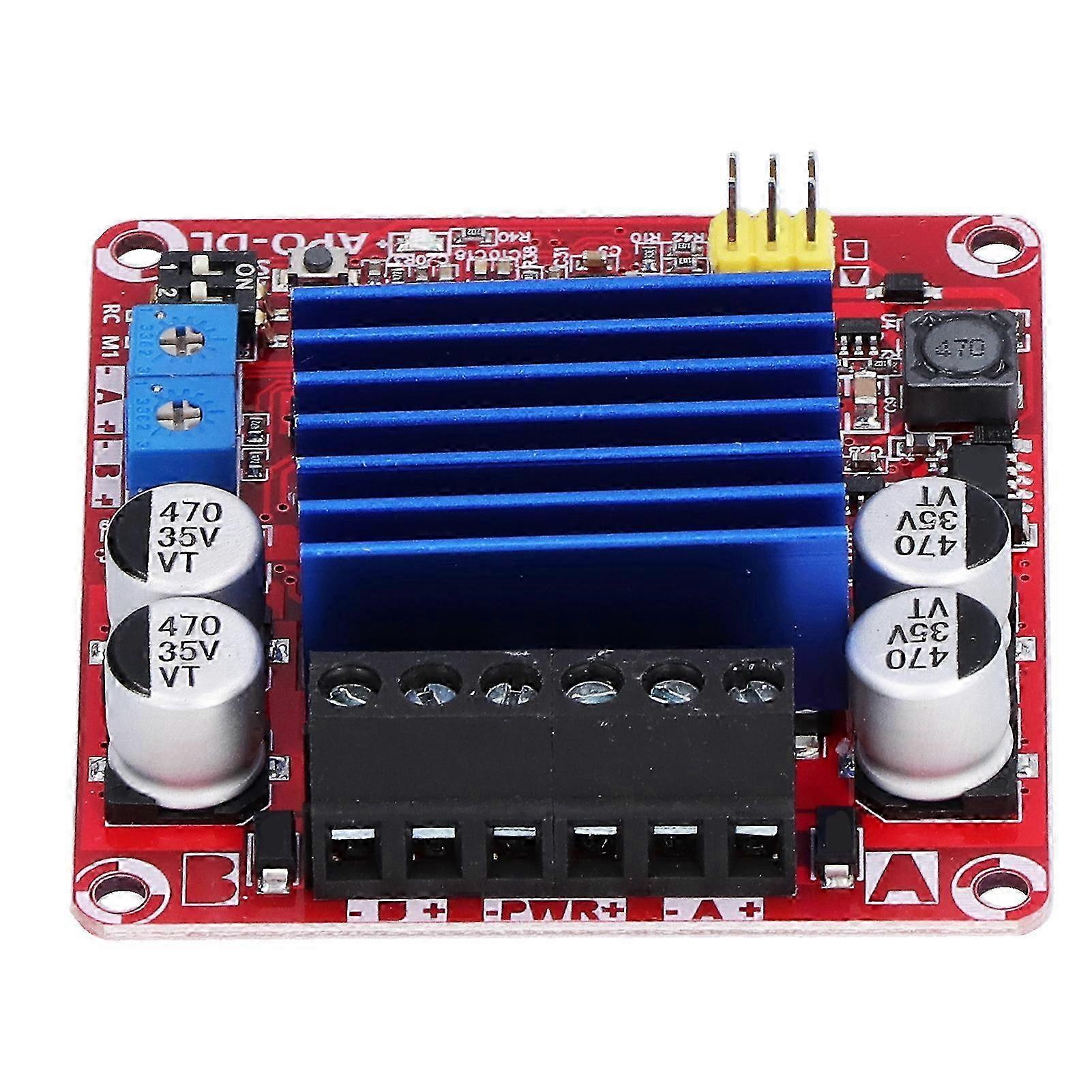Apodl Zweikanal-esc-motorsteuerungsmodul, Elektronische Treiberplatine Für Dc 7-24v, Drehzahlreglerzubehör.