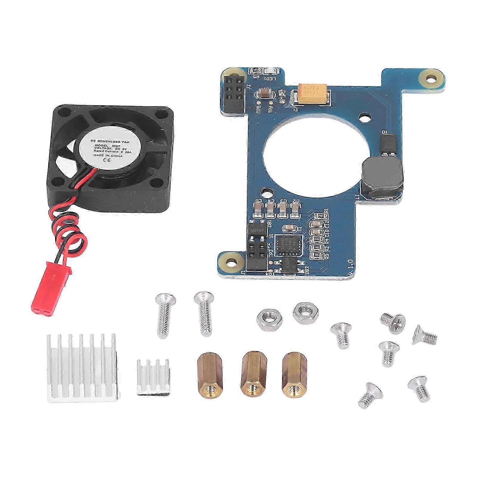 Poe-ethernet-modul Für Raspberry Pi 4b, 3b+, 3b Und 2b, Erweiterungsplatine Mit Power Over Ethernet, Integriertem Controller, Kompatibel Mit 2b/3b/4b (seriell).