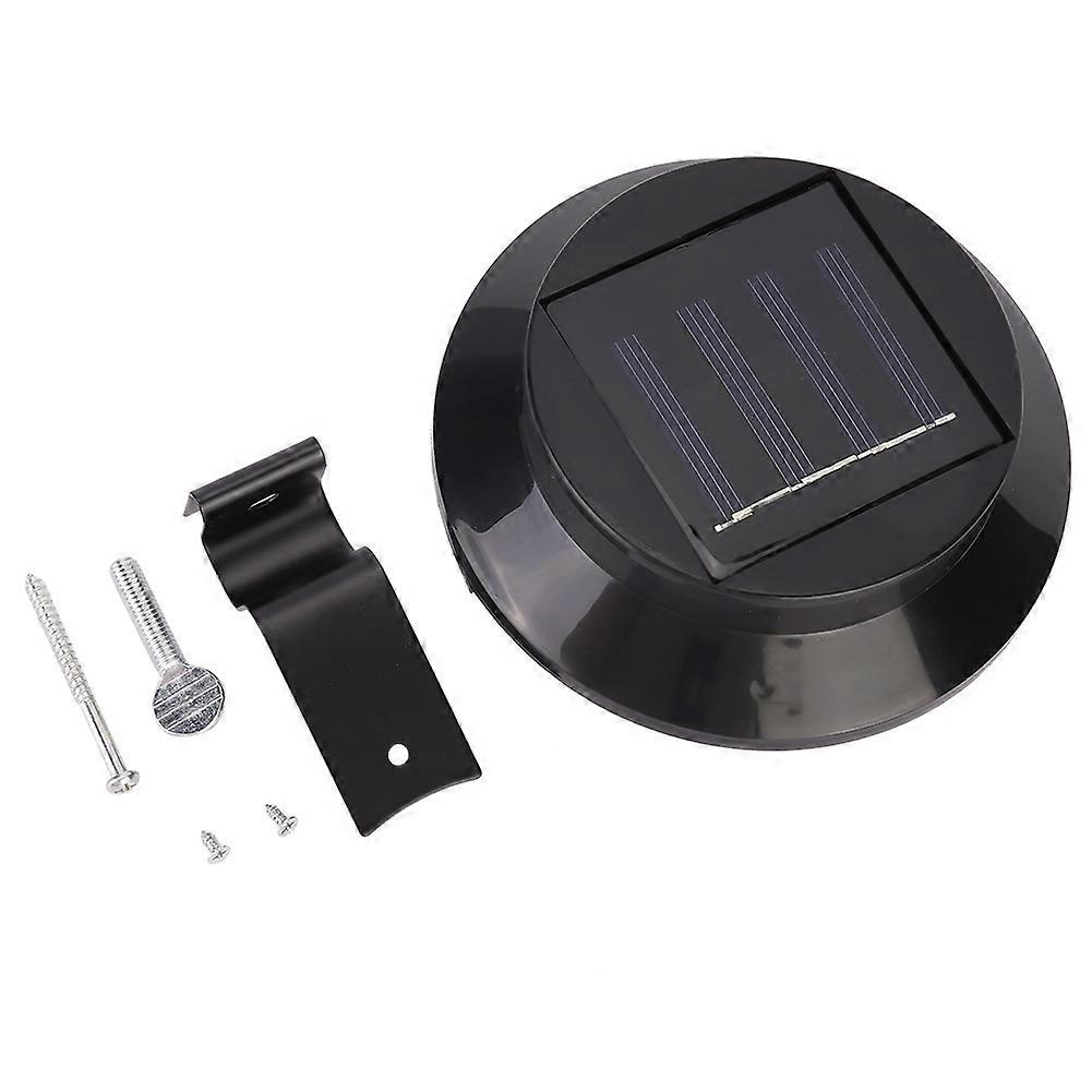 Solar-gartenleuchte Für Den Außenbereich, 3 Leds, Wasserdicht, Für Zaun Und Rasen, Dekoration, Nachtlicht