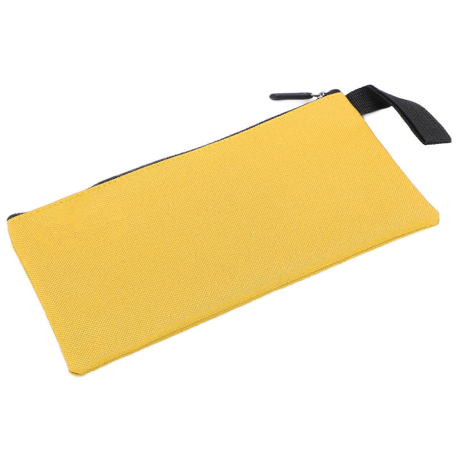 Wasserdichte Aufbewahrungstasche Aus Canvas, Strapazierfähige Reißverschlusstasche, Ideal Für Den Einfachen Transport Von Zubehör Und Werkzeugen, Praktische Und Langlebige Tasche.
