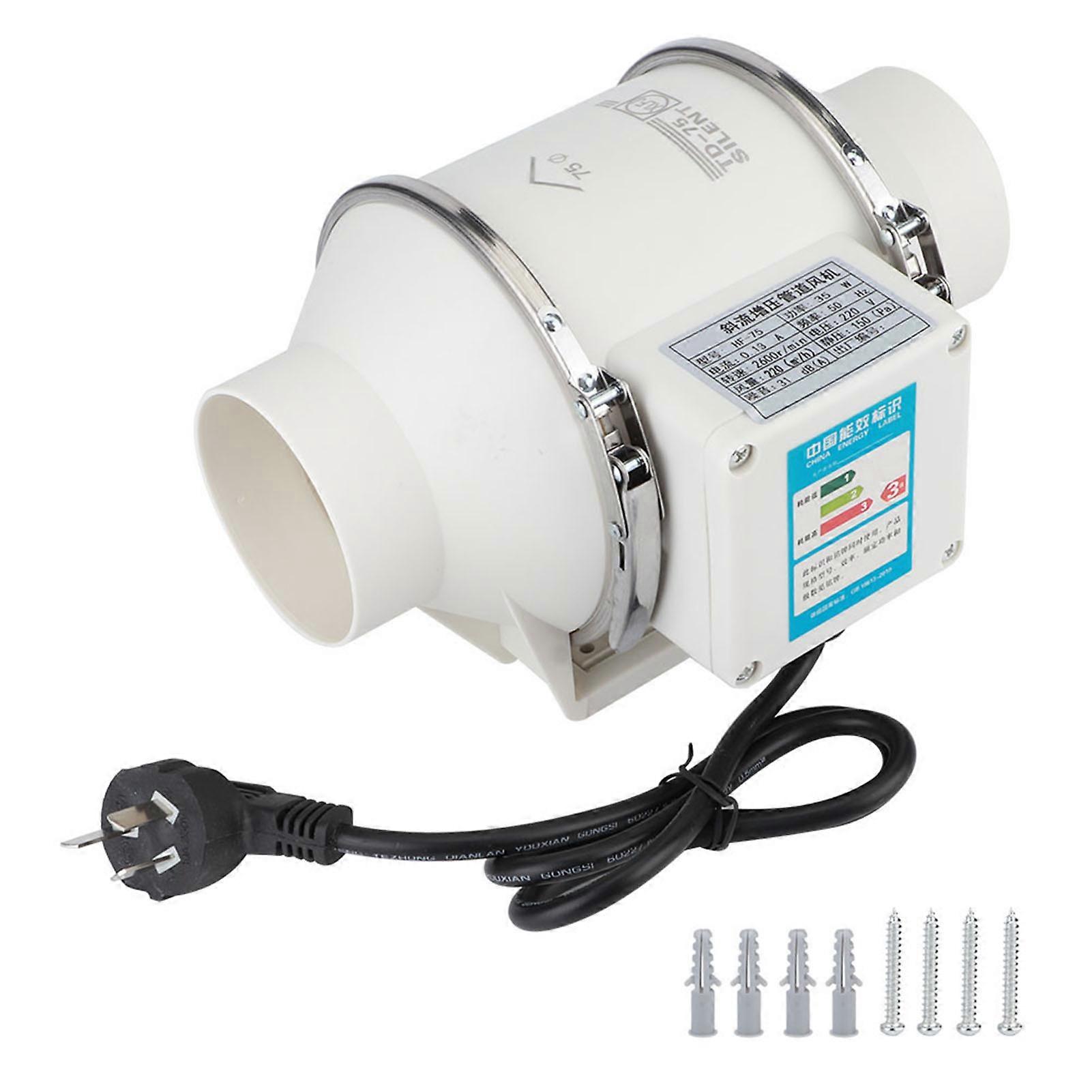 Industrieller, Wandmontierter Schrägventilator Mit Schräger Luftströmung, Druckluftabsauger Für Fenster, Axialgebläse, Werkstatteinsatz, Hohe Luftleistung.