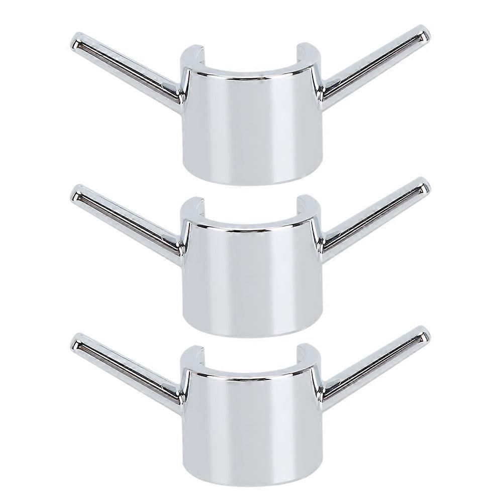 Set Mit 3 Elektrolytischen Duschhaken Für Badezimmer, Küchenzubehör Für Wasserhähne, Wandhalterungen Aus Metall