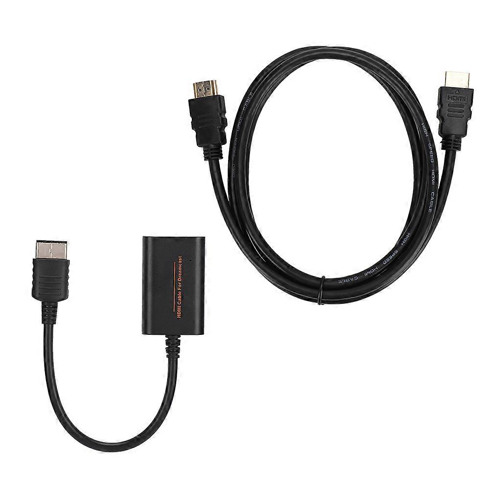 Vollständig Digitaler Hdmi-adapter Für Die Sega Dreamcast Dc-konsole, Hochauflösender Videokonverter, Kompatibel Mit Retro-spielen, Klare Und Stabile Ausgabe, Unverzichtbares Zubehör