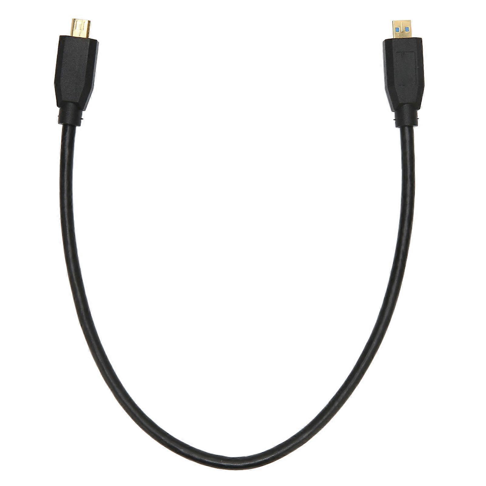 Micro-hdmi-zu-hdmi-8k-60hz-kabel, Micro-d-stecker Auf D-stecker, Für Kompaktkameras Und Videogeräte, Hochauflösende Übertragung, Robustes Kabel.