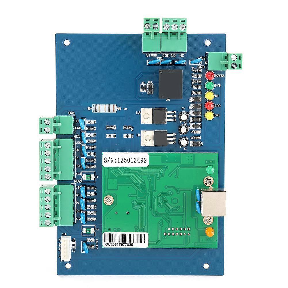 Eigenständiger Tcp/ip-netzwerkzugriffscontroller Für Wiegand26/34-kartenleser, Türverwaltungspanel Mit Unabhängiger Schnittstelle