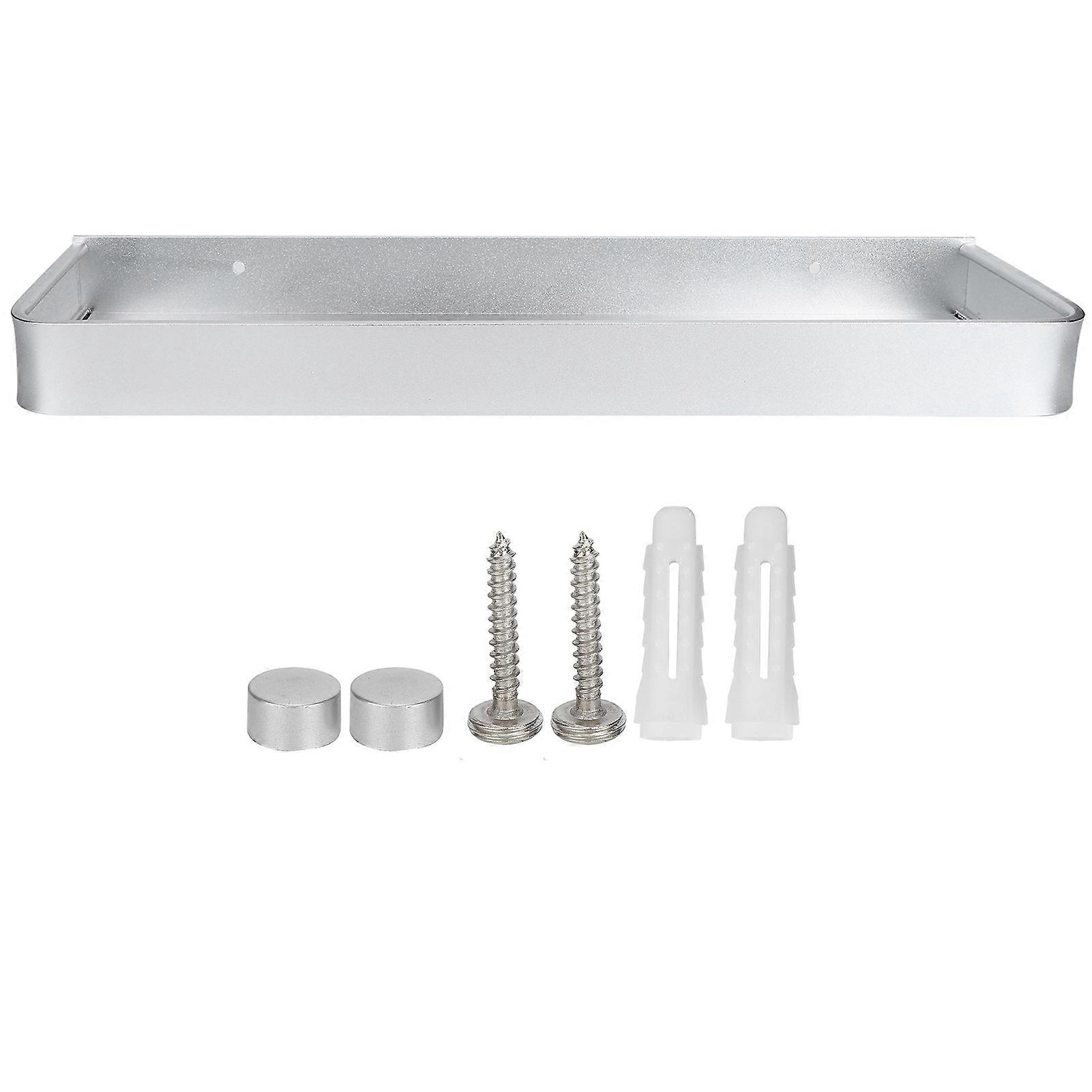 Multifunktionales Wandregal Für Dusche, Seife Und Aufbewahrung Für Bad Und Küche (40 Cm, Stabile Halterung).