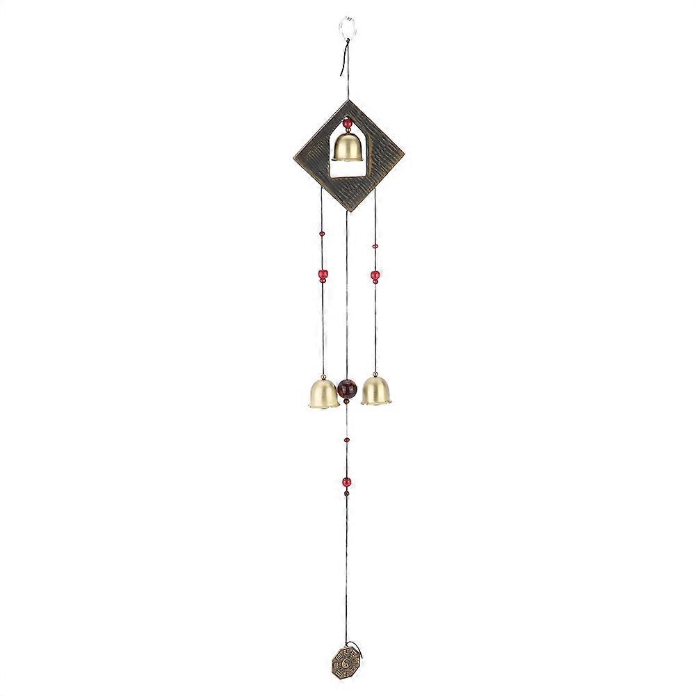 Windspiel Aus Kupferlegierung, Hängeglocke Für Tür Und Fenster, Heimdekoration, Wandschmuck, Handgefertigtes Modell.