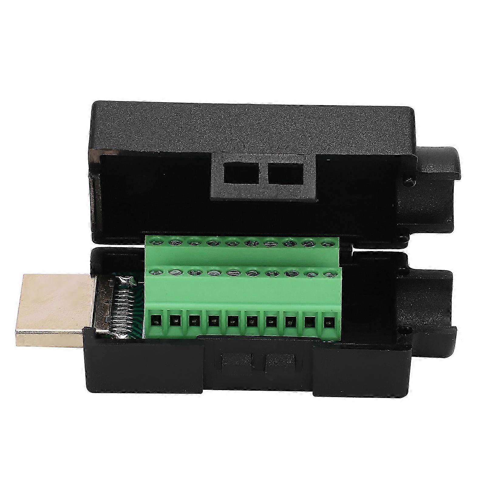 Lötloser Hdmi-schraubadapter (männlich), Diy-kabelanschluss, Hd-stecker (männlich), Schnellverbindung, Einfache Montage, Kompatibel Mit Kundenspezifischer Verkabelung.